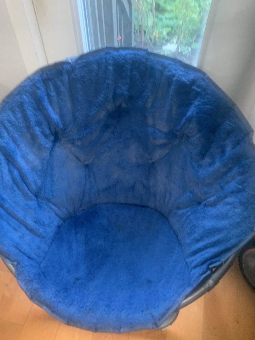 Blue saucer foldable Chair - photo 2