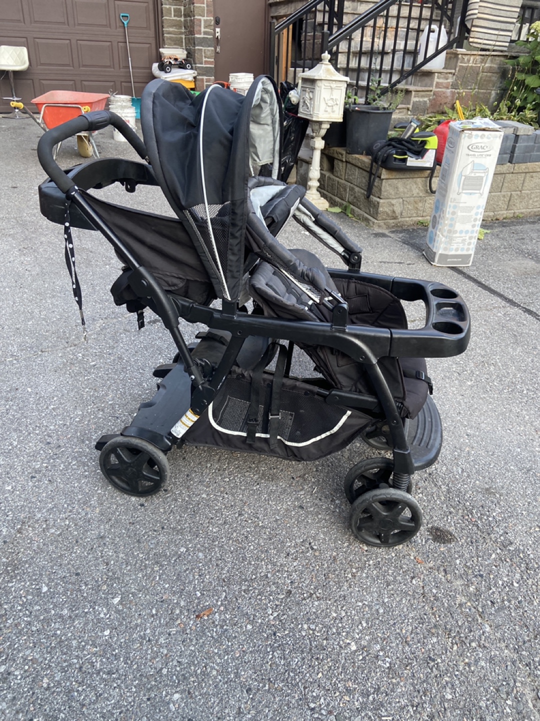 Graco Double Stroller - Black