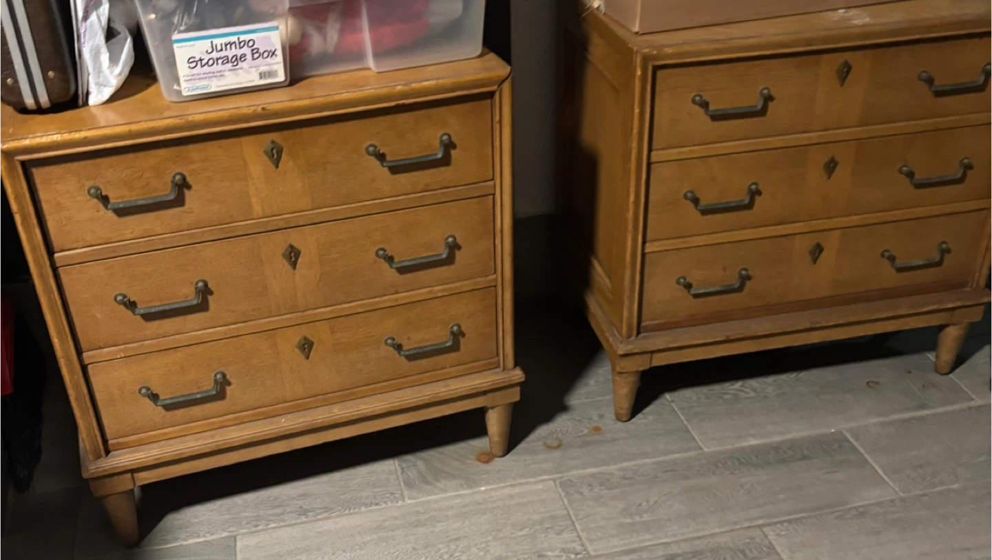 Wooden Dresser with Drawers