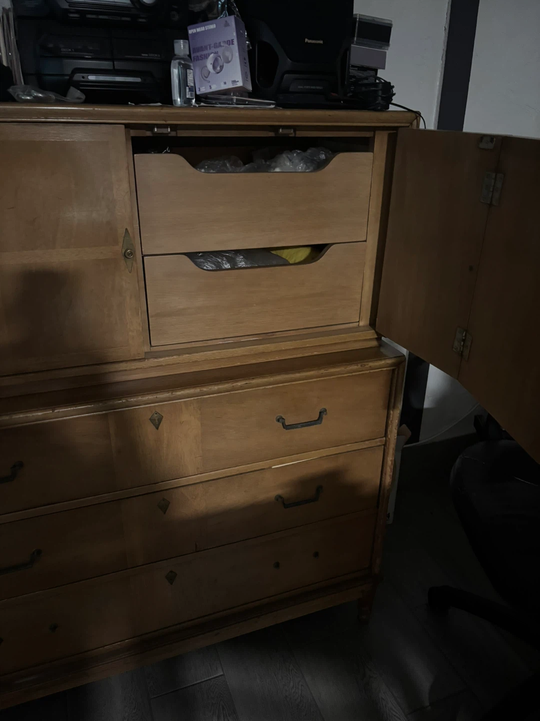 Wooden Dresser with Drawers - photo 4