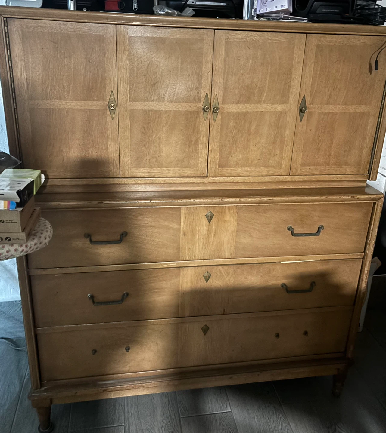 Wooden Dresser with Drawers - photo 3