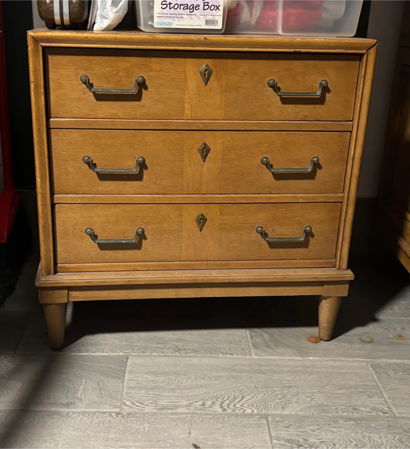 Wooden Dresser with Drawers - photo 2