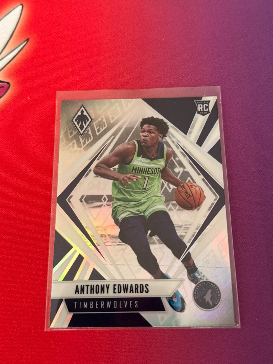 Anthony Edwards Timberwolves Basketball Card thumbnail