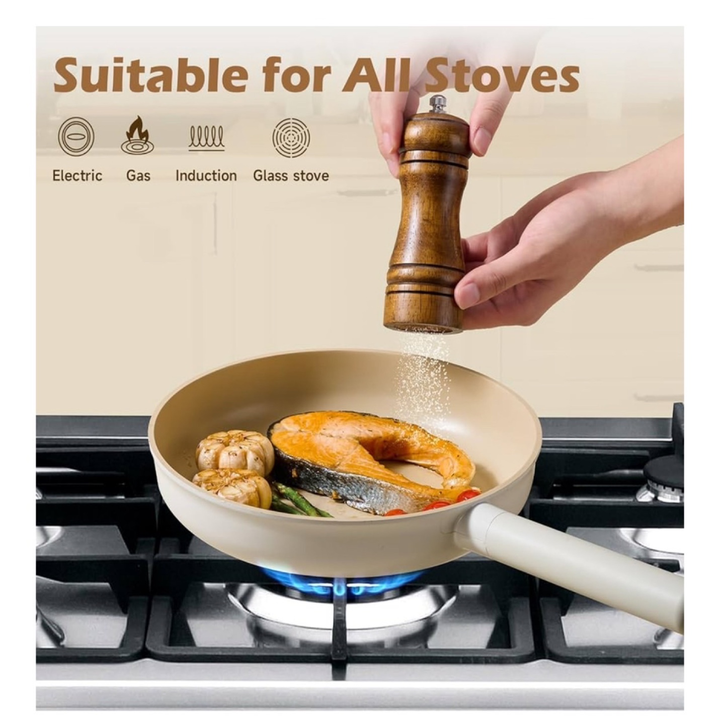 New! Ceramic non-stick Cookware frying pan - New! - photo 4
