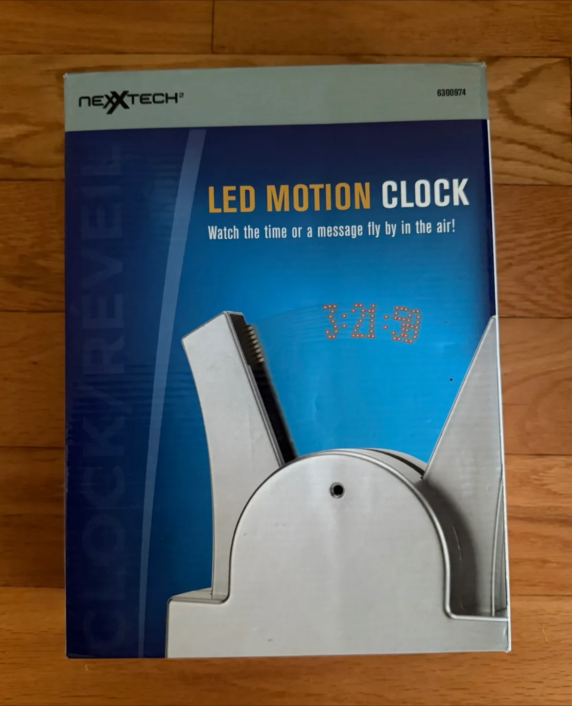 Nexxtech LED Motion Clock - New in Box thumbnail