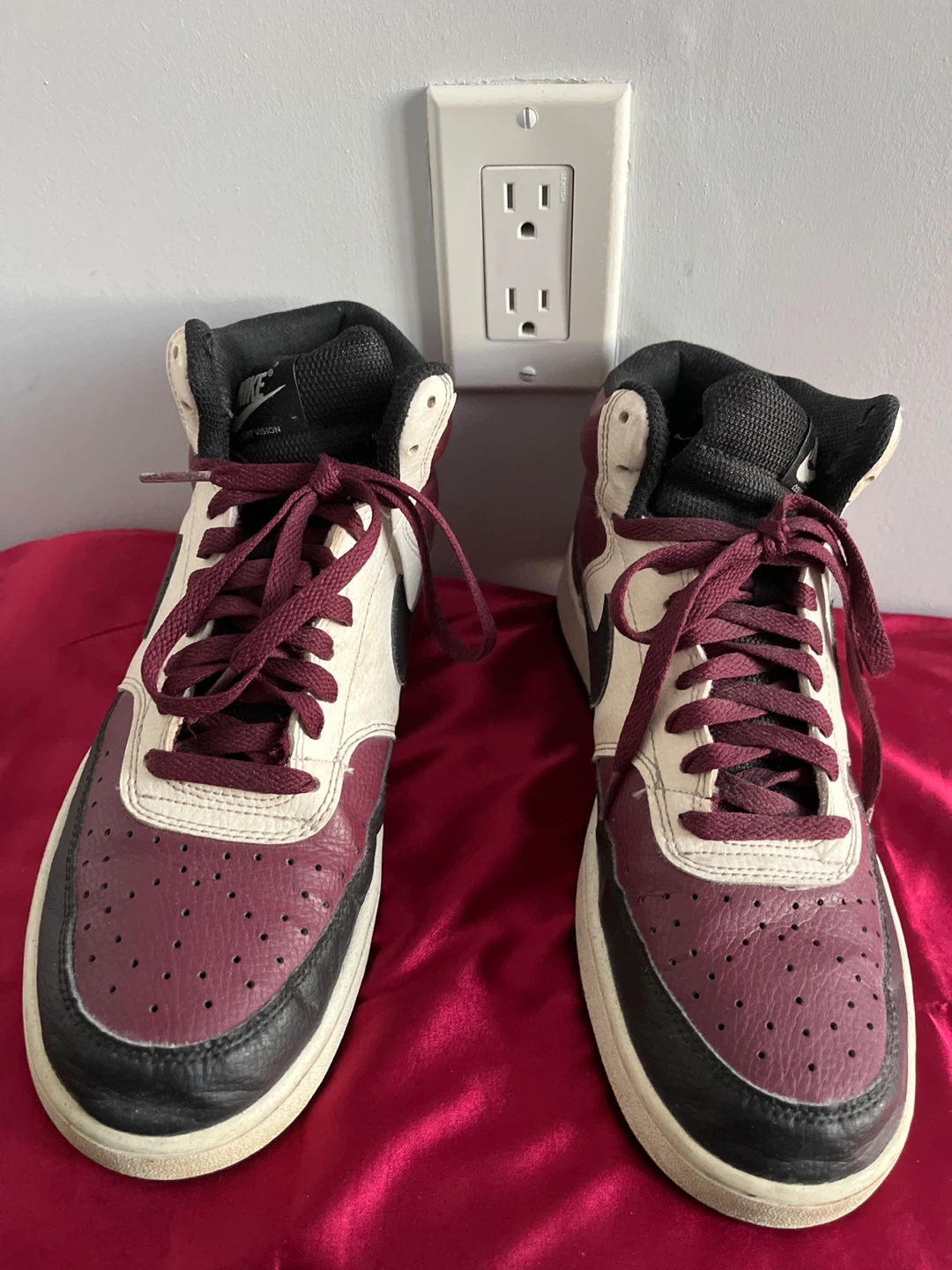 Nike Purple and White Shoes - photo 2