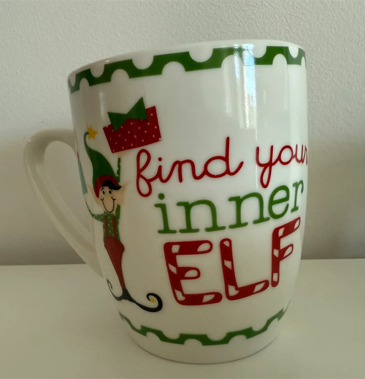 Find Your Inner Elf Christmas Mug thumbnail
