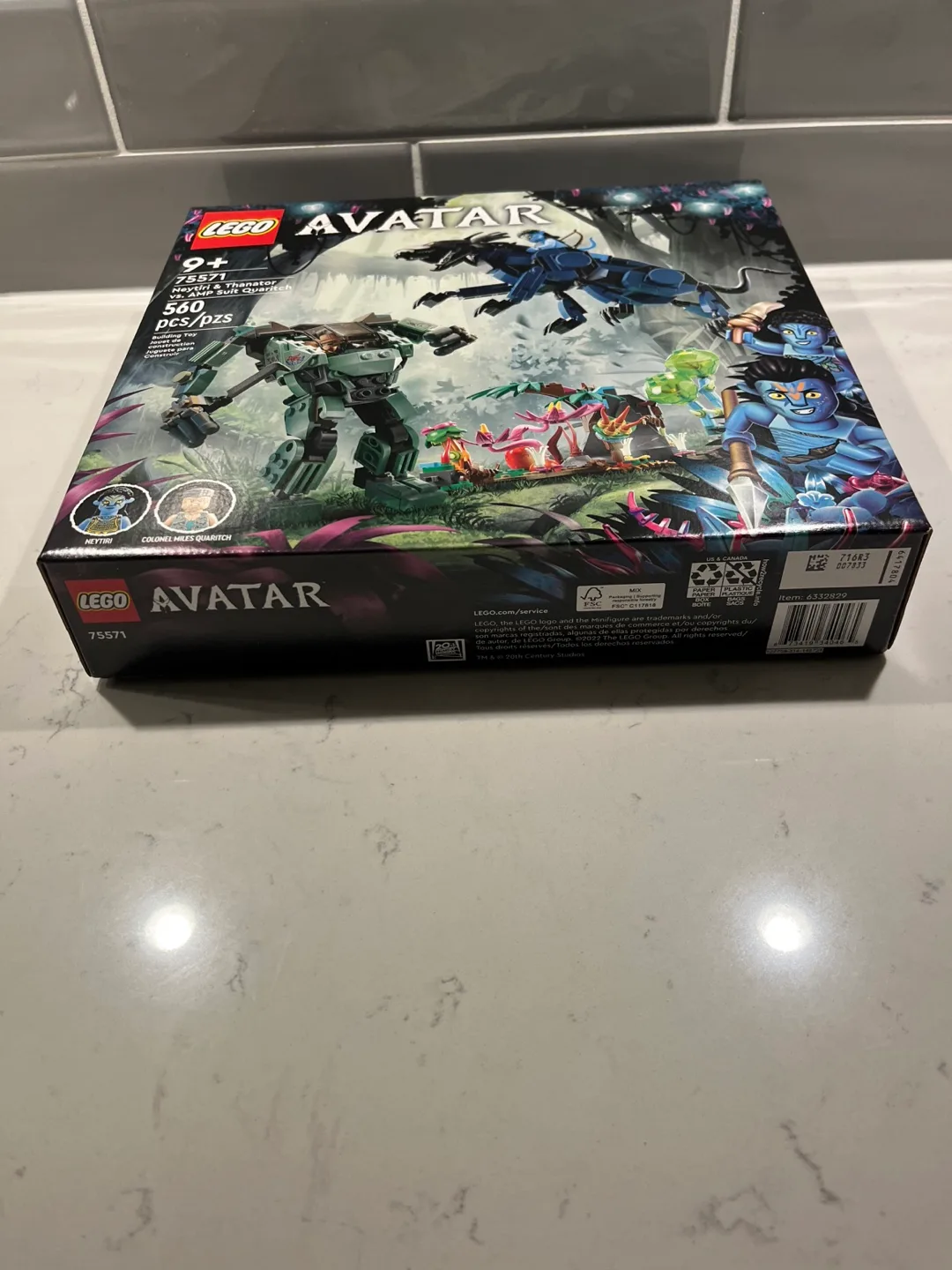 LEGO Avatar 75571 Neytiri & Thanator vs. AMP Suit Quaritch image indicator(4)
