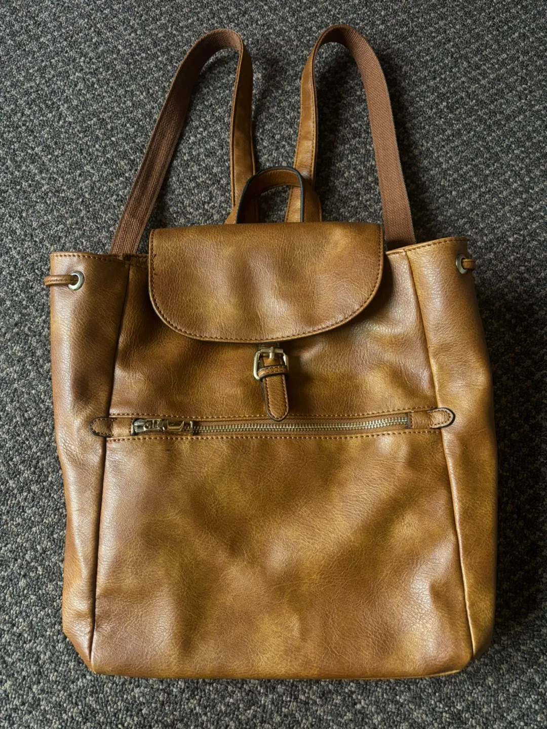 Tan backpack thumbnail