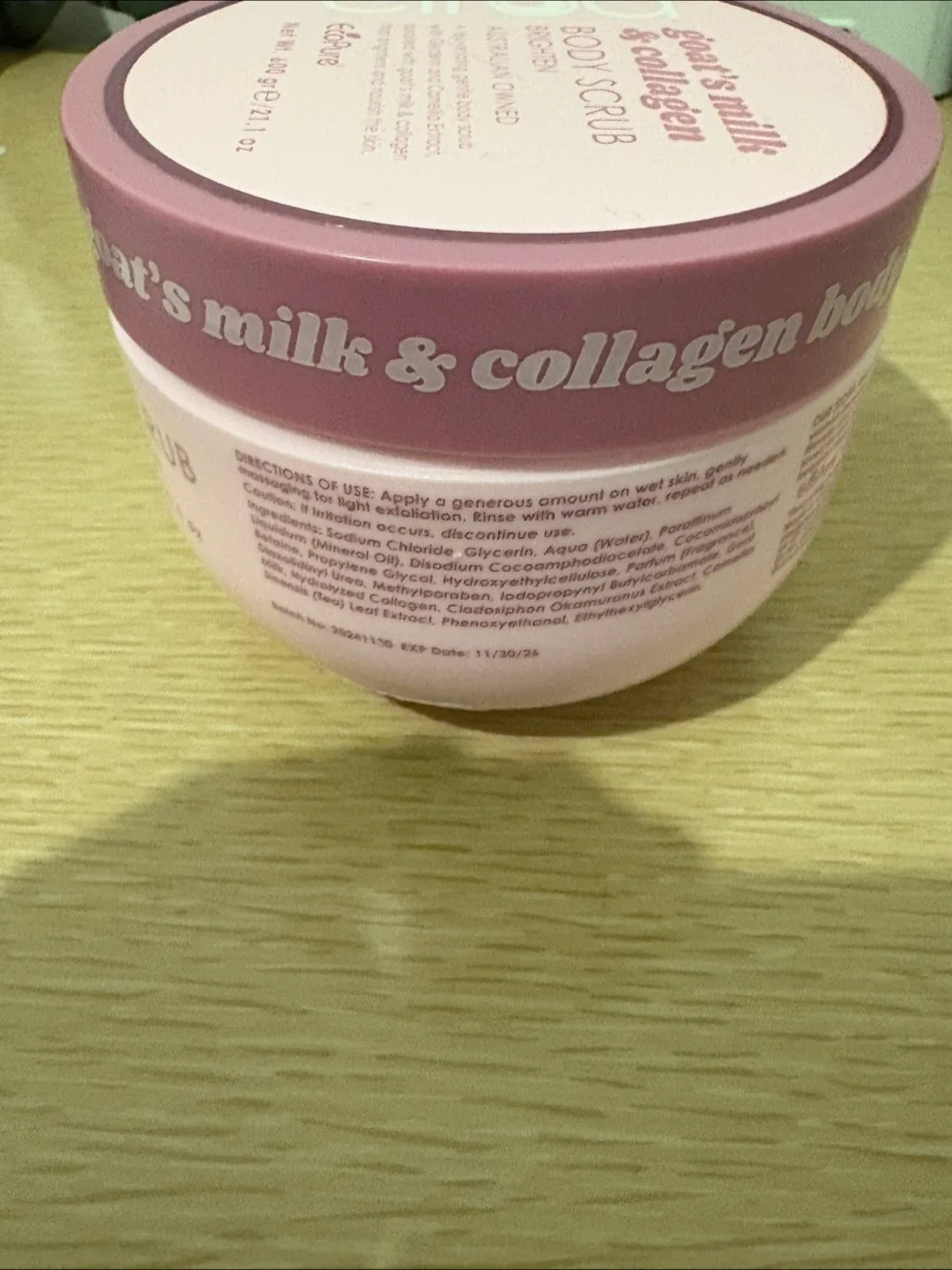 Ciroa Goat's Milk & Collagen Body Scrub image indicator(3)