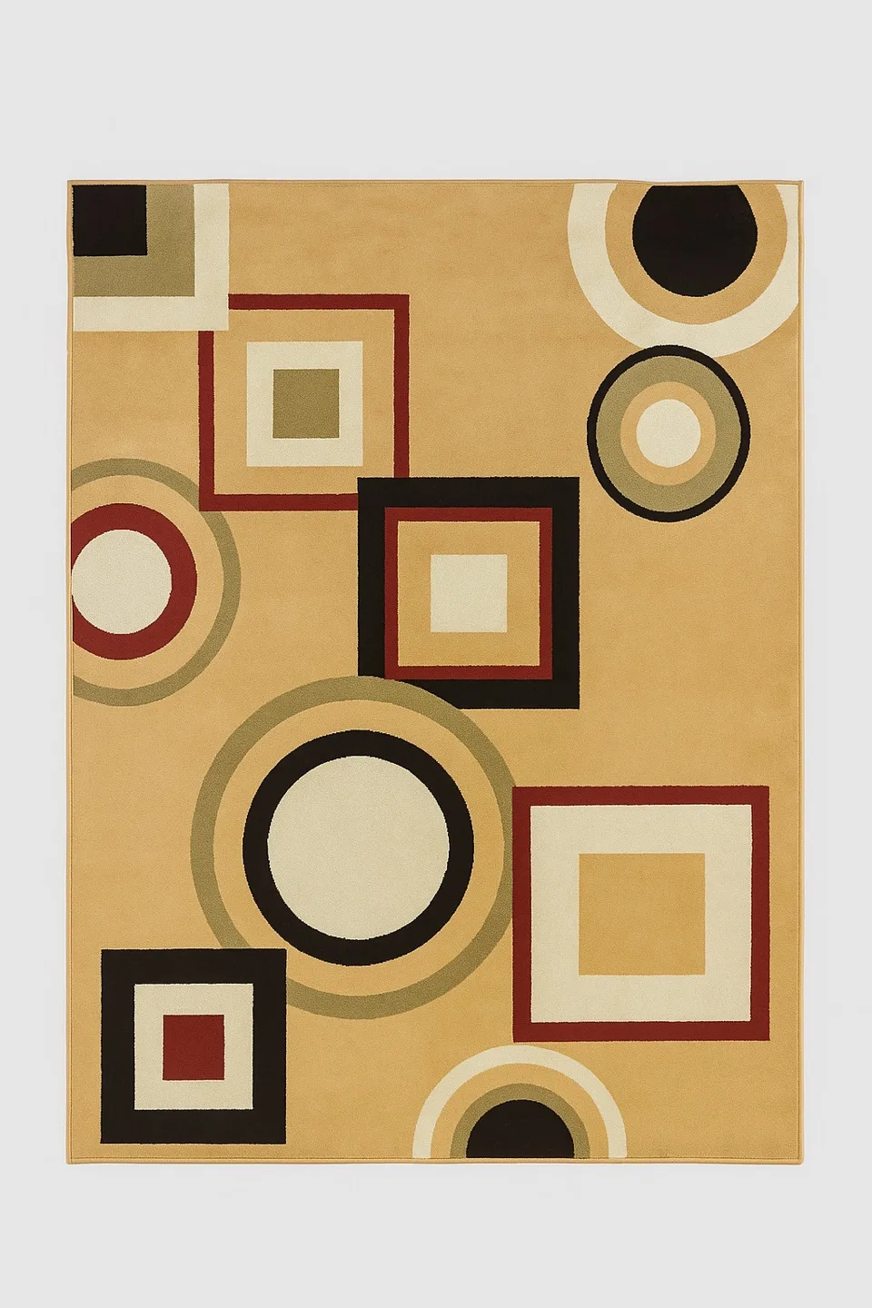 Geometric Patterned Area Rug thumbnail