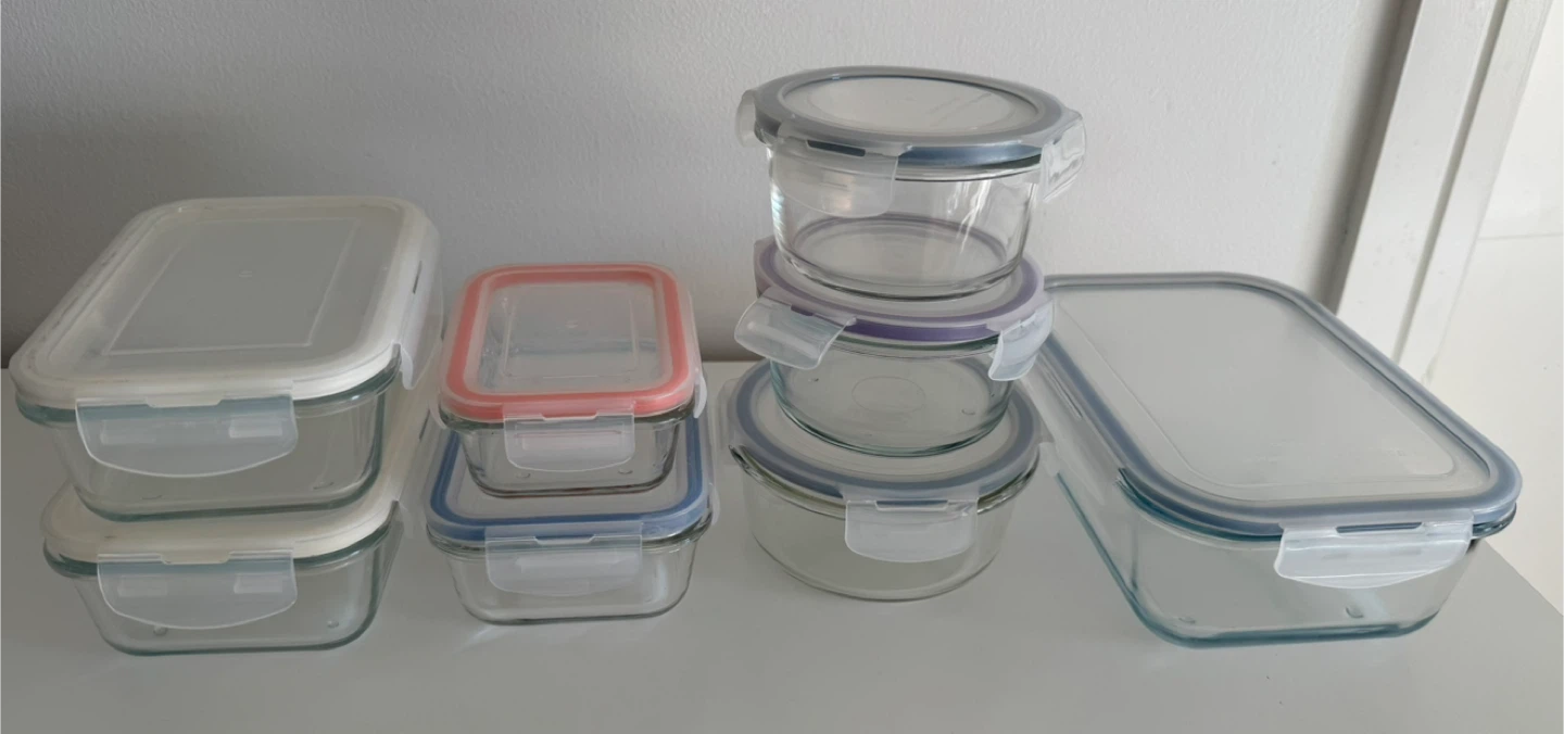 Food Storage Containers - Set of 8