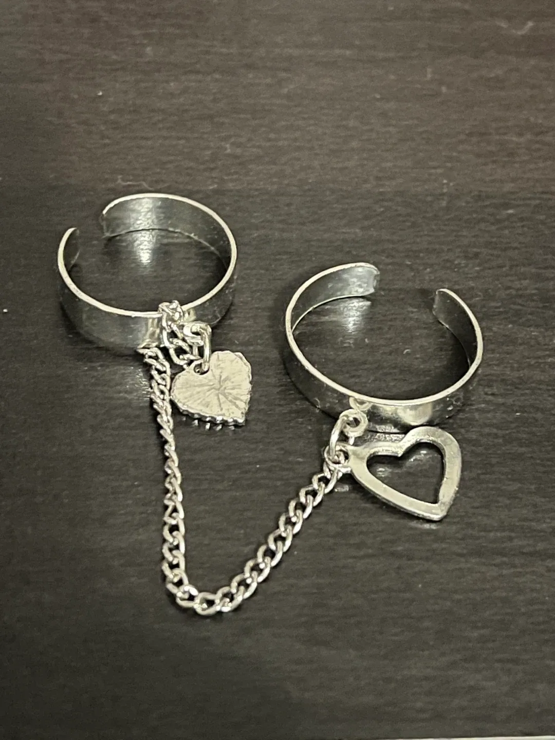 Assorted Silver Rings image indicator(7)