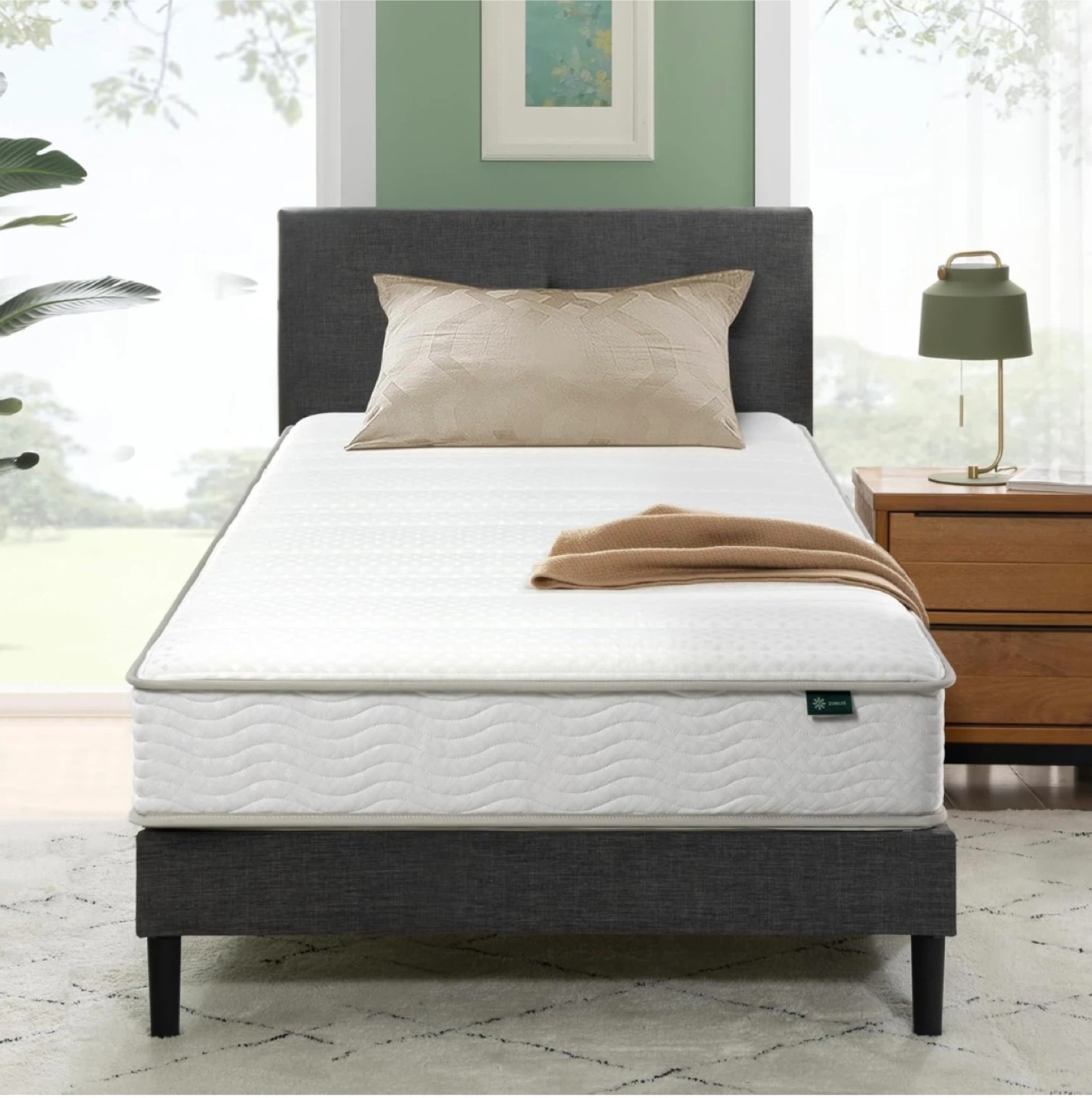 Zinus Memory Foam Mattress - Twin Size - photo 3
