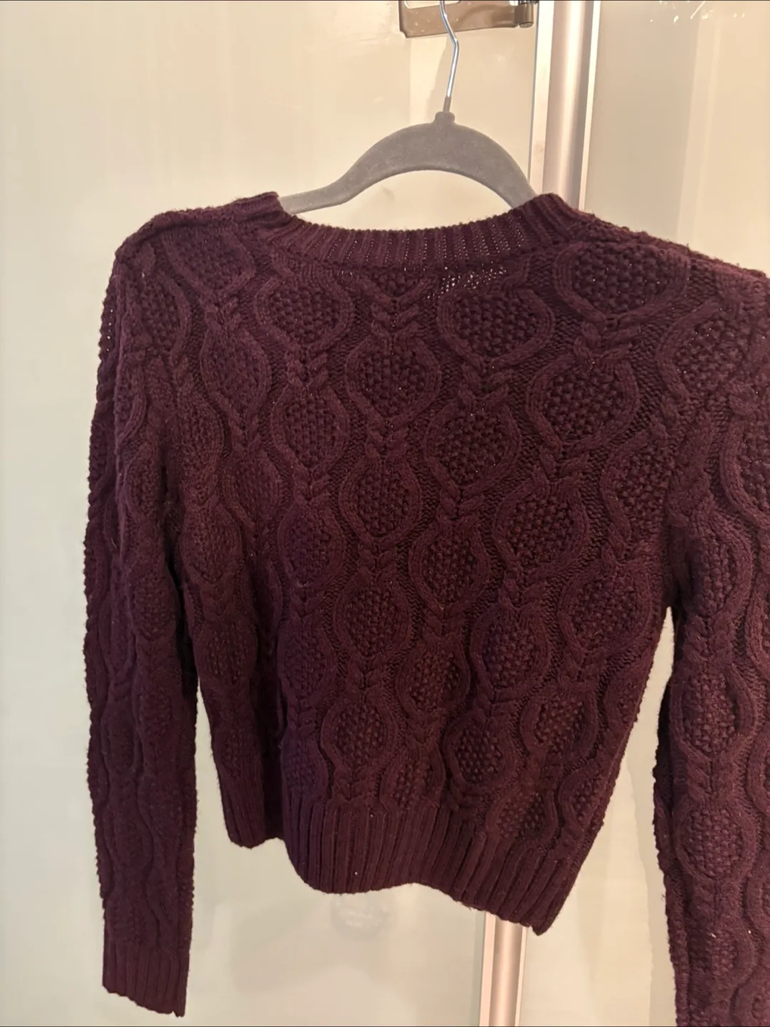 FREE Forever 21 Burgundy Knit Sweater image indicator(2)