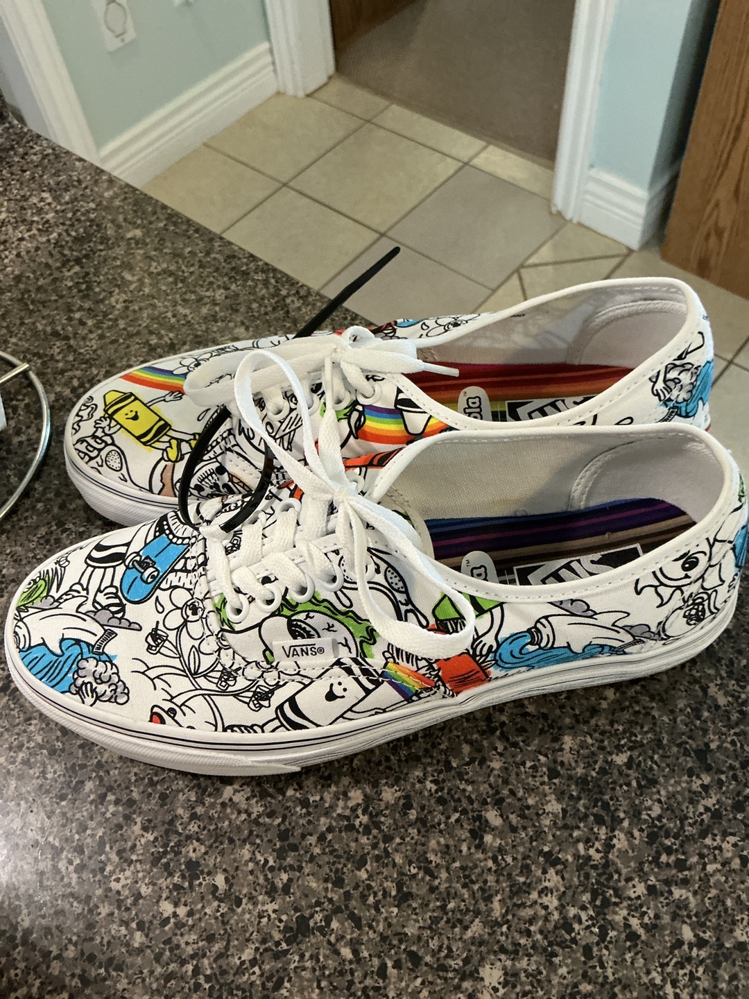 Vans Authentic  white Crayola  Shoes - photo 2