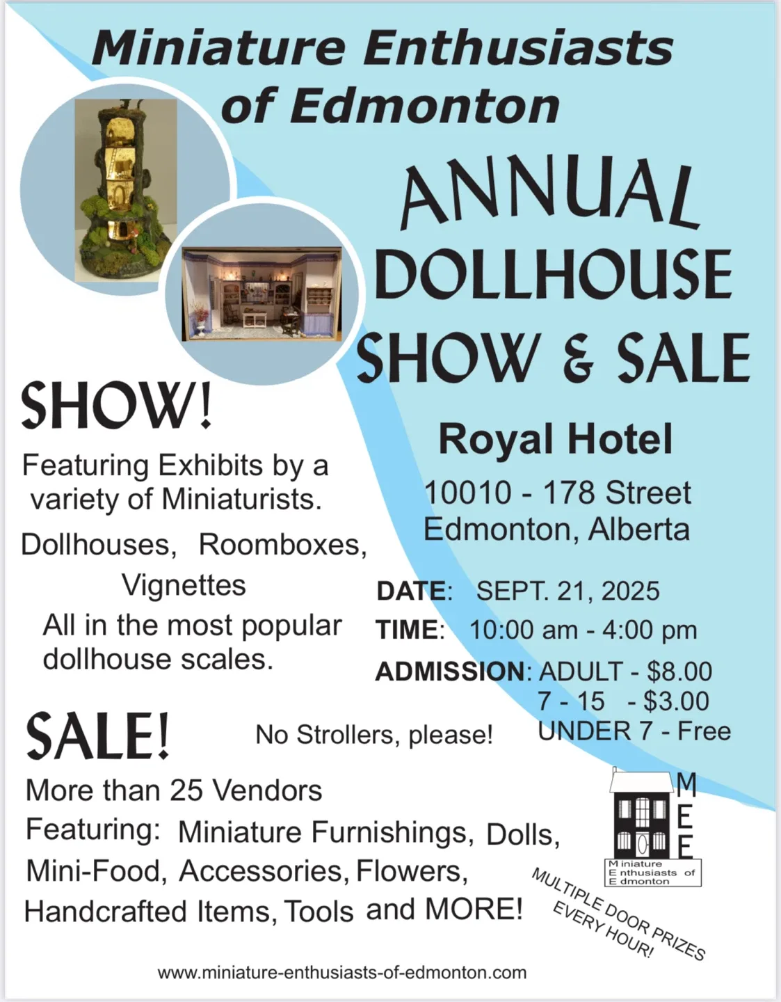 Miniature Enthusiasts of Edmonton Dollhouse Show & Sale