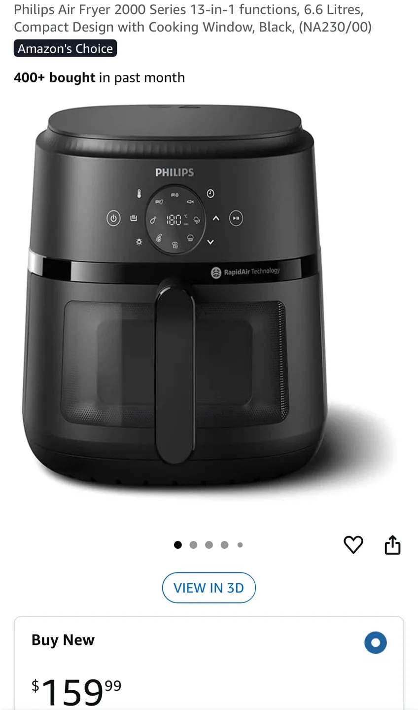 Philips Air Fryer 2000 Series