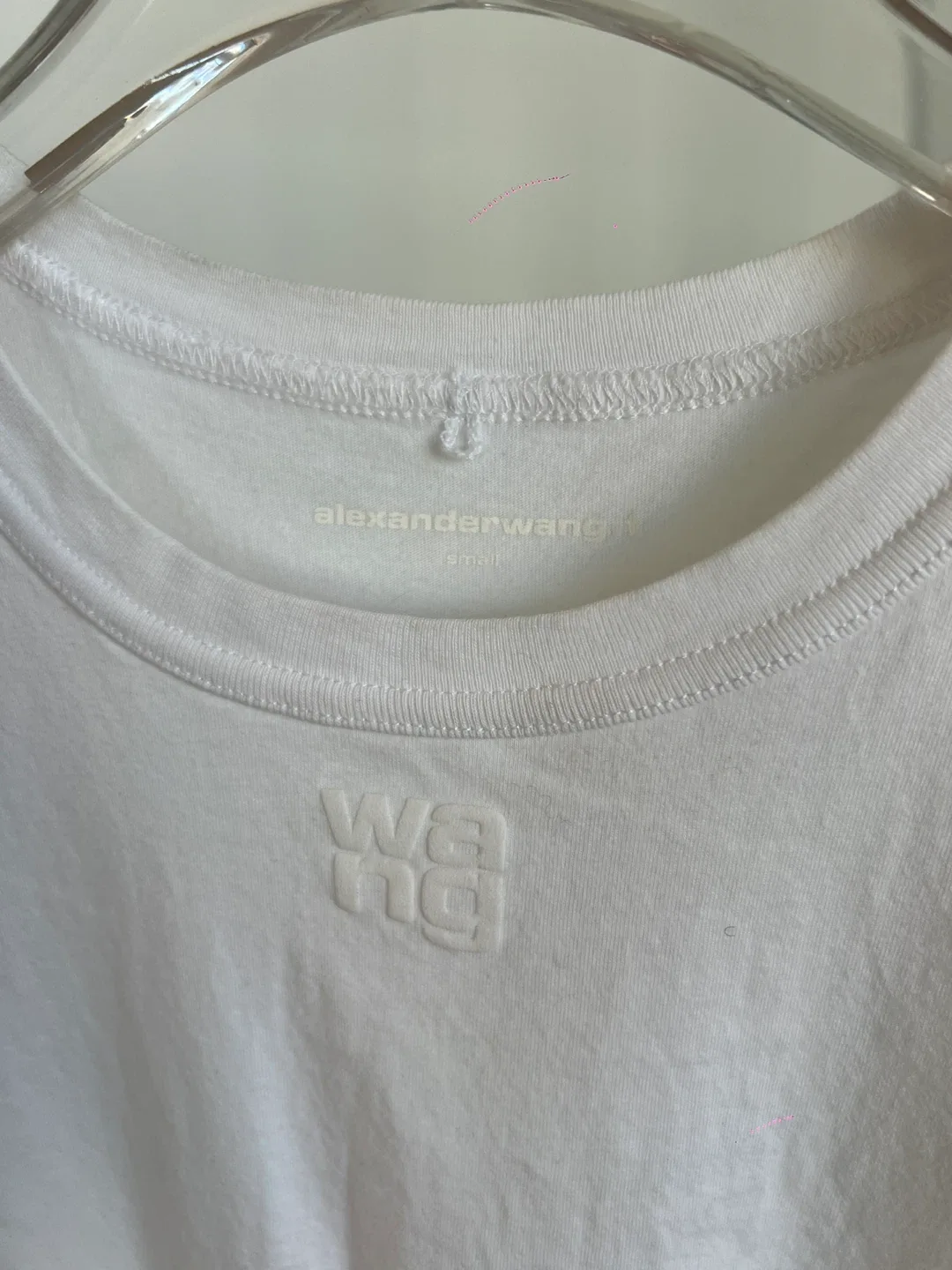 Alexander Wang White T-Shirt - Size Small image indicator(2)