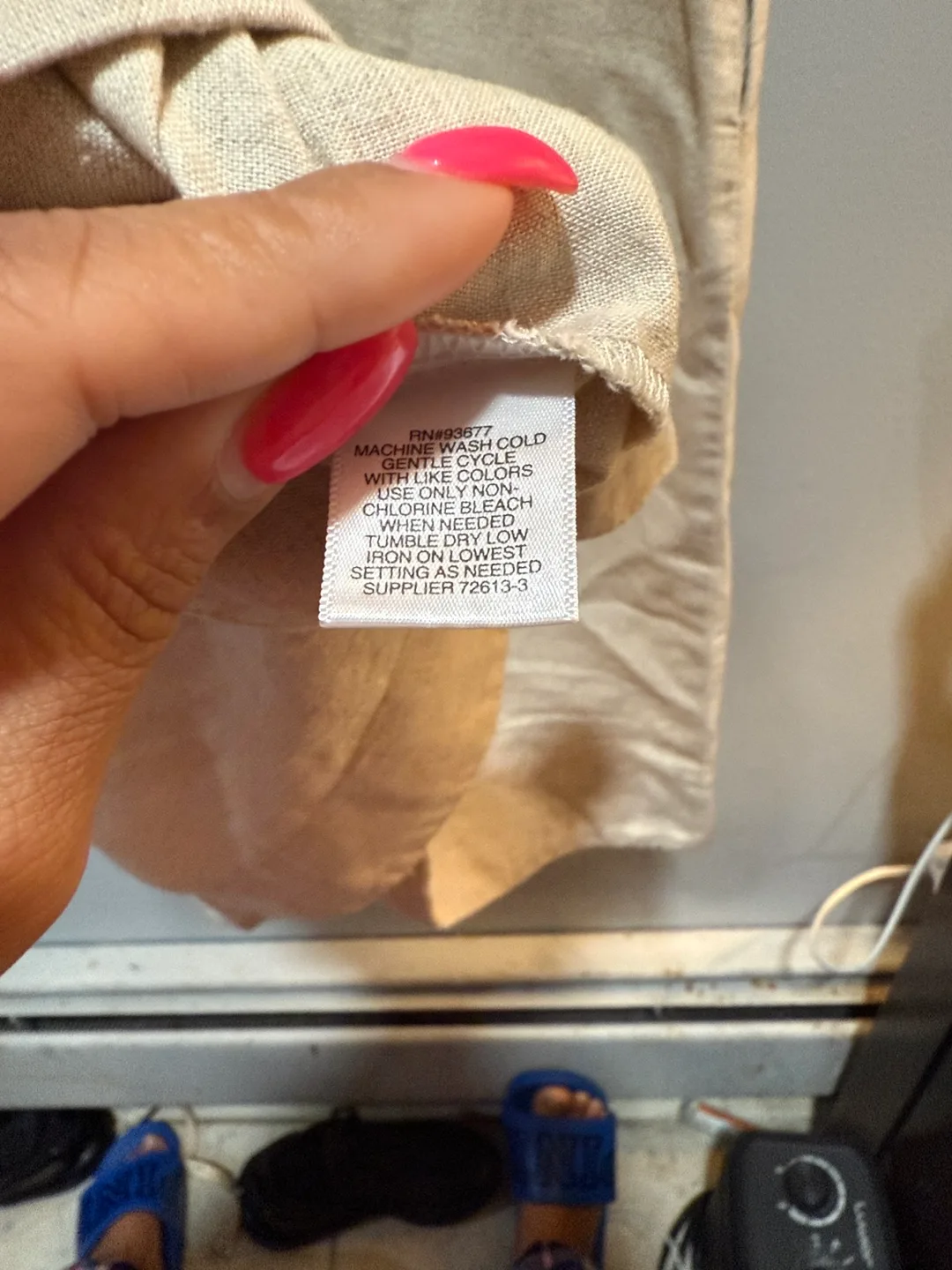 Liz Claiborne Linen Dress - Size Medium image indicator(5)