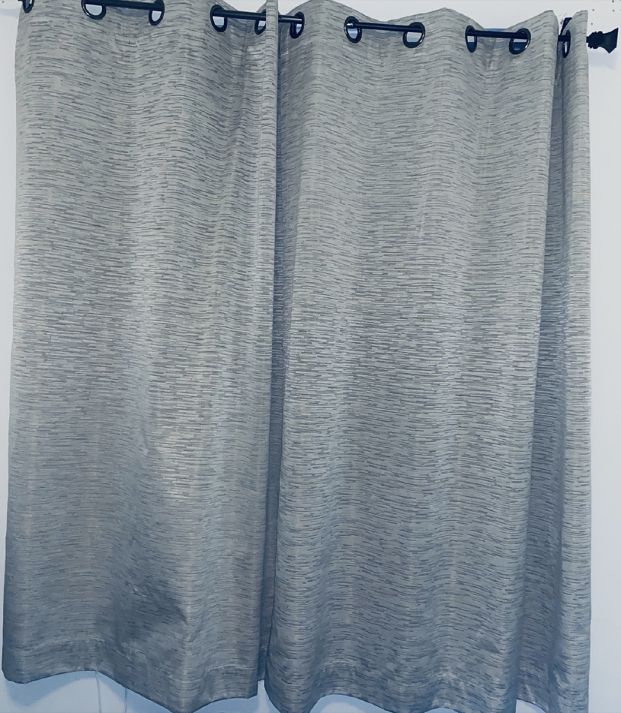 Free Grey Window blackout Curtains - photo 2