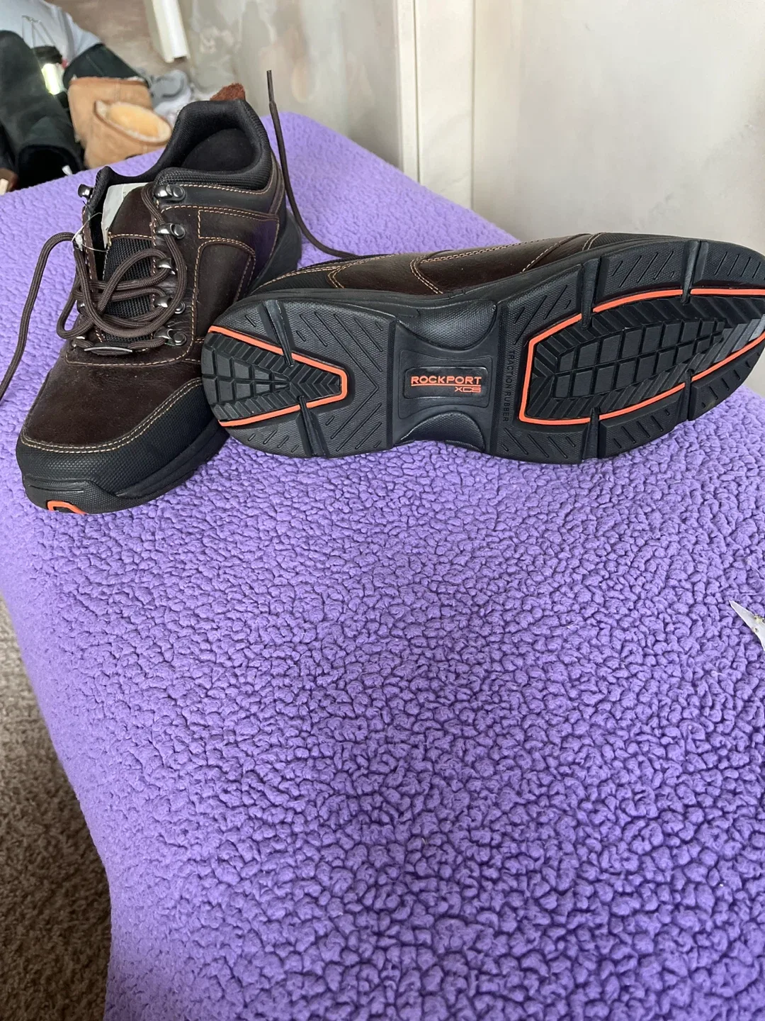 Rockport XCS Men's Leather Hiking Shoes - Size 12 image indicator(4)