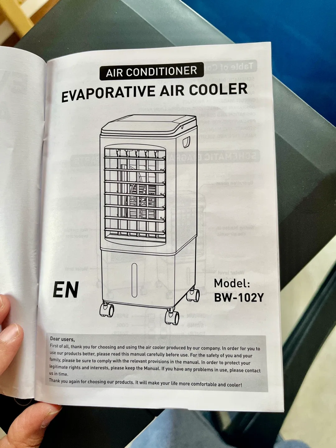 AI Cooler Evaporative Air Cooler BW-102Y image indicator(3)