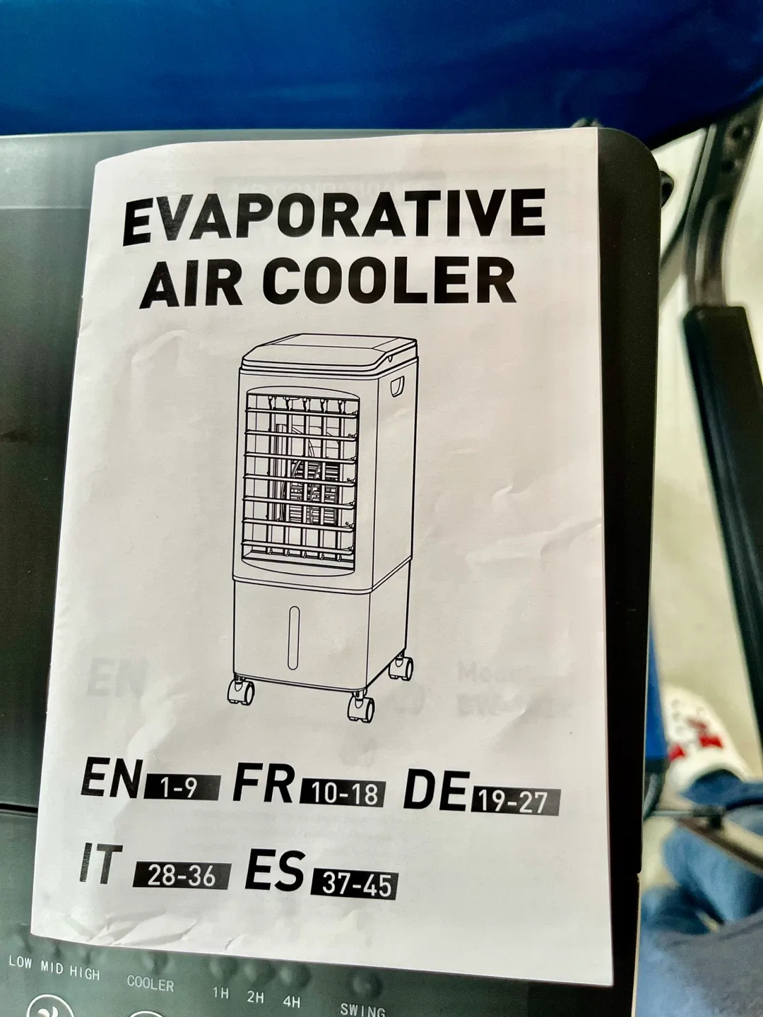 AI Cooler Evaporative Air Cooler BW-102Y image indicator(4)