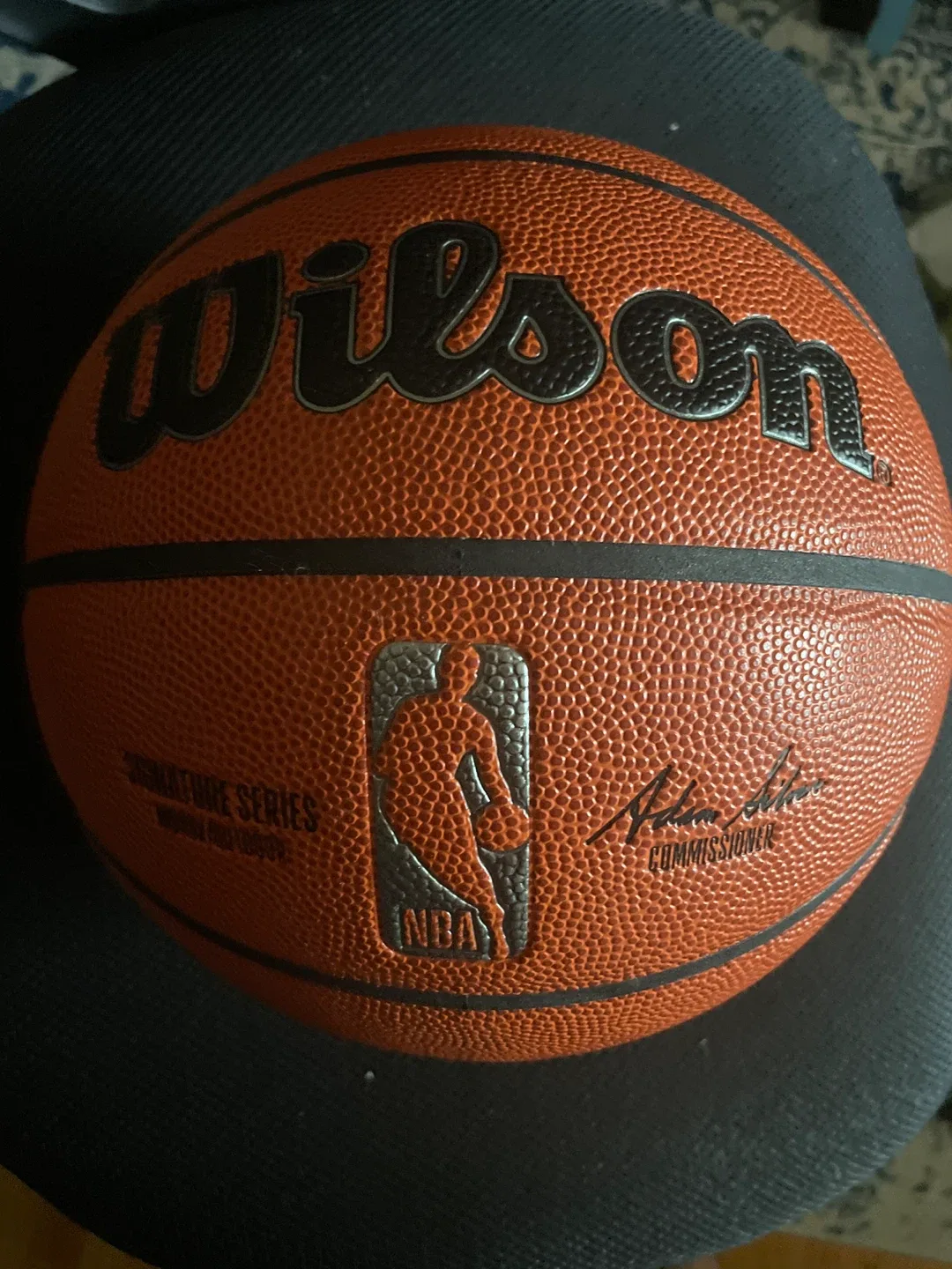 Wilson NBA Adam Silver Signature Series Basketball - Size 7 thumbnail