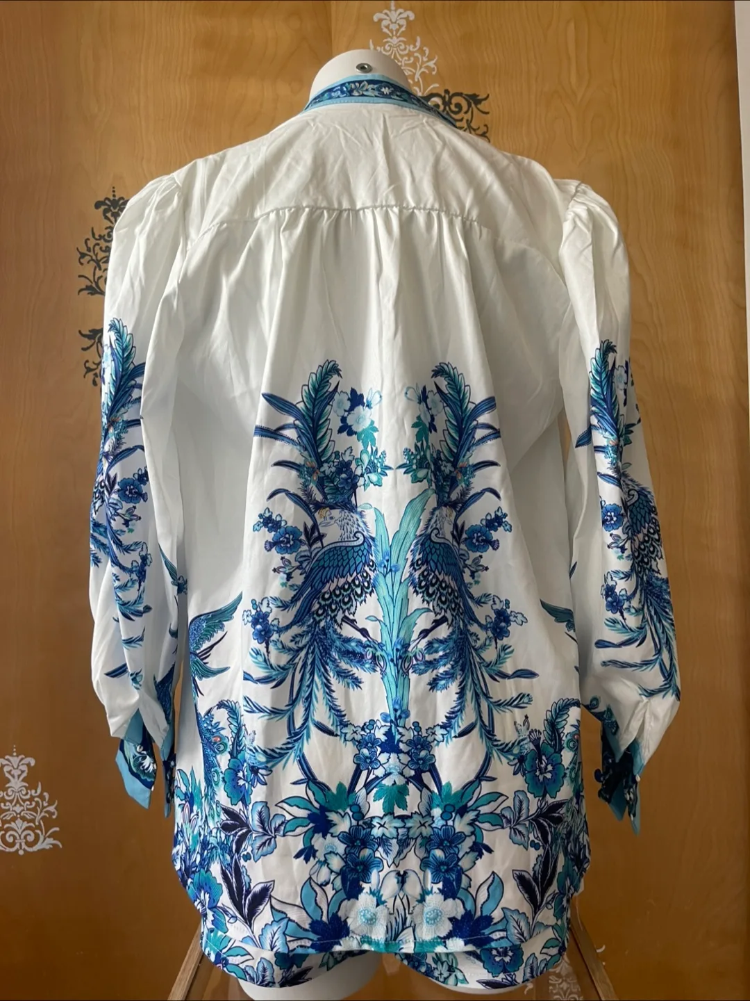 RARE Vintage 90s Set Peasant Blouse/Shorts image indicator(2)