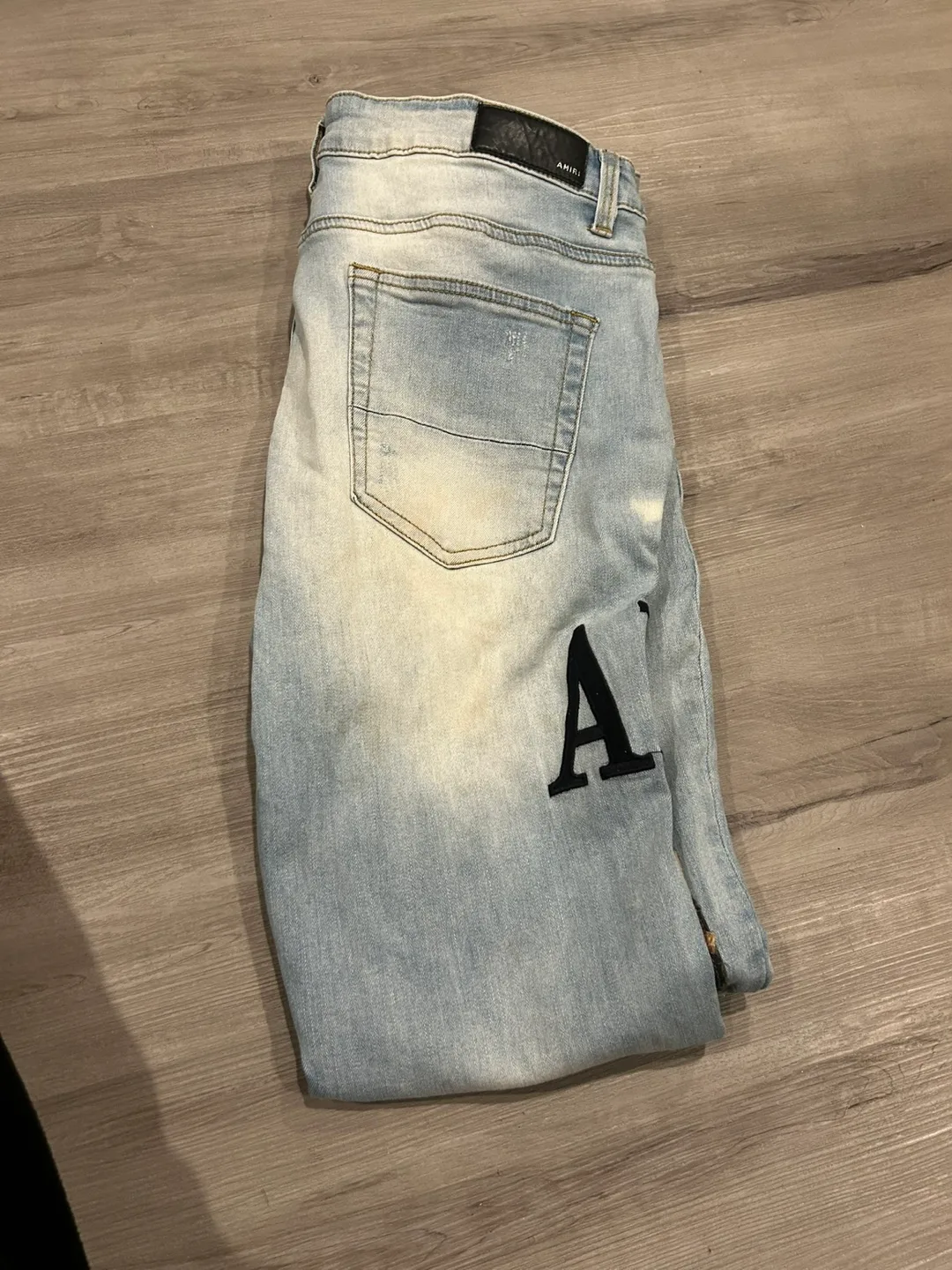 AMIRI Distressed Denim Jeans image indicator(3)