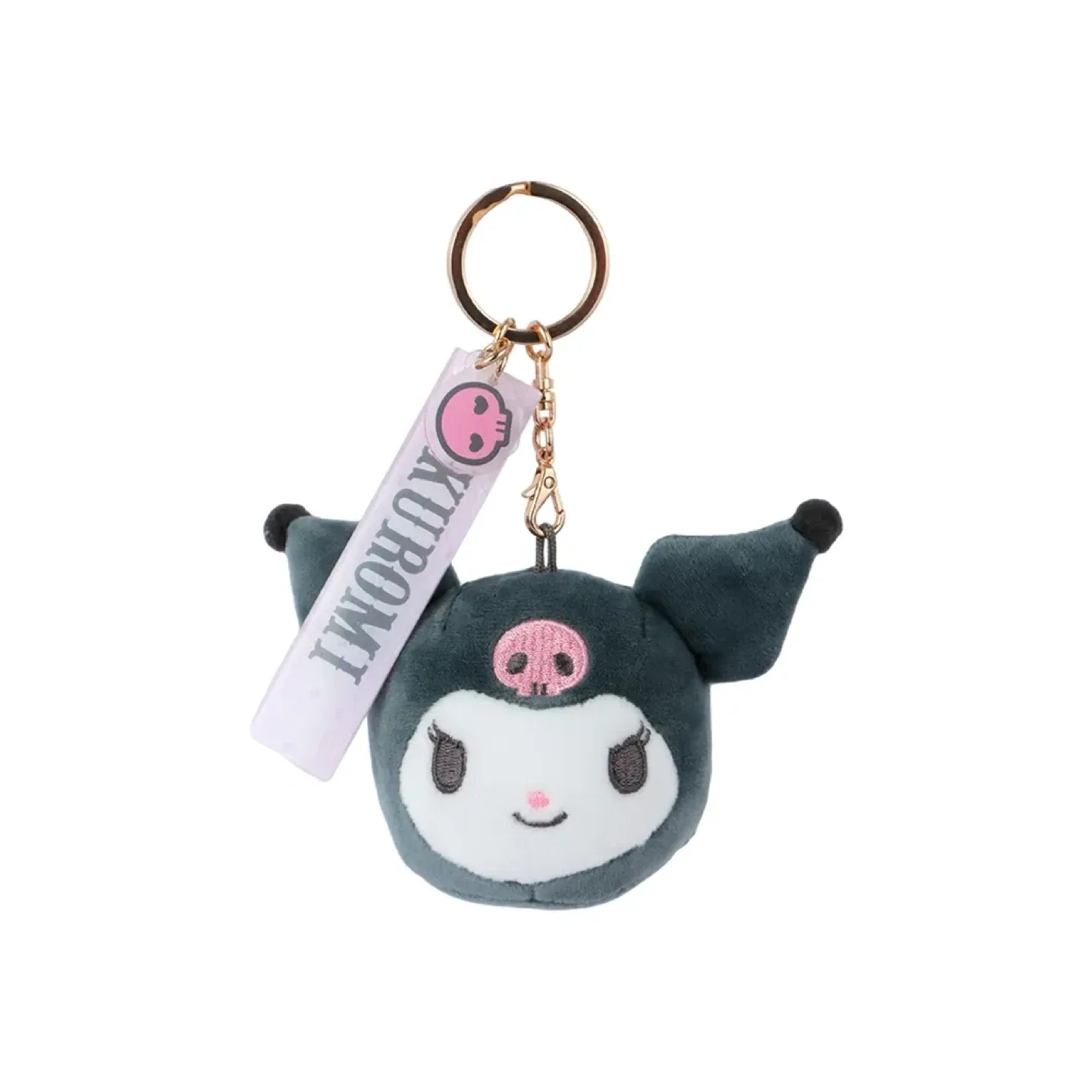 Kuromi Plush Keychain thumbnail
