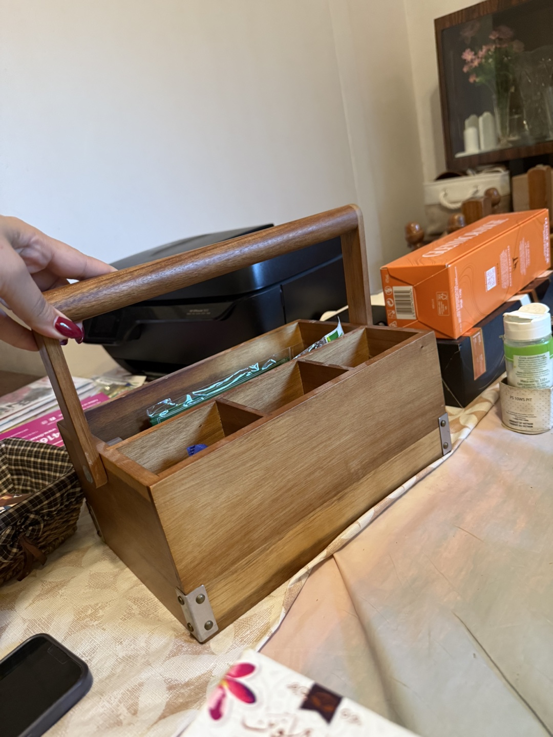 Wooden Cutlery Caddy - photo 3
