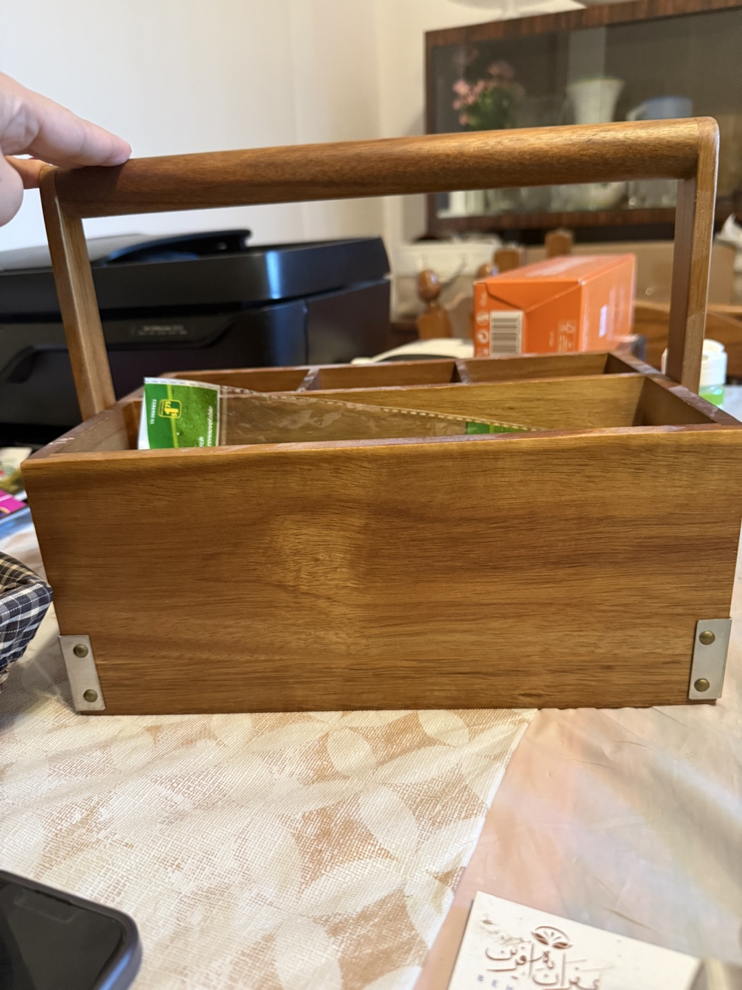 Wooden Cutlery Caddy