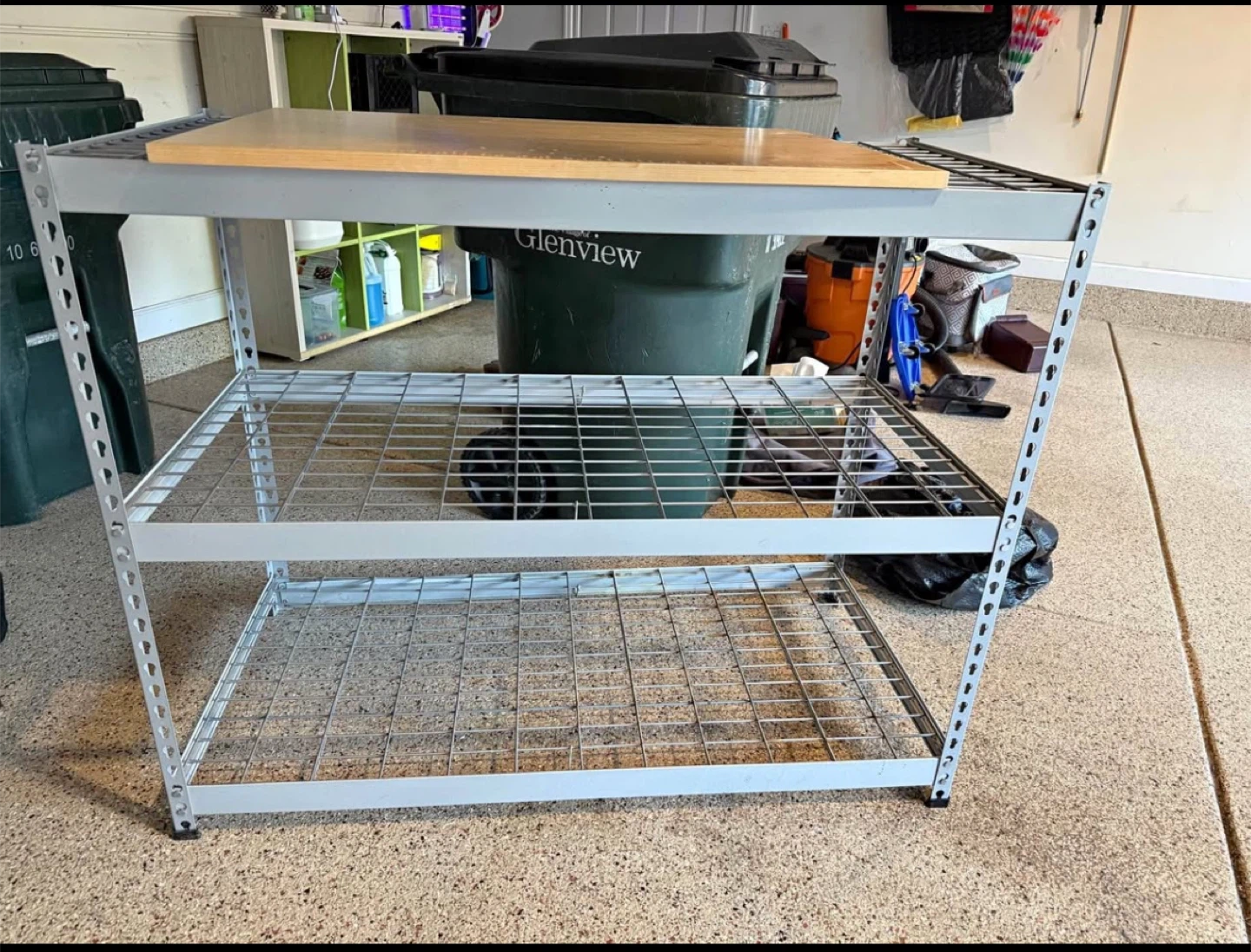 Metal Wire Shelving Unit