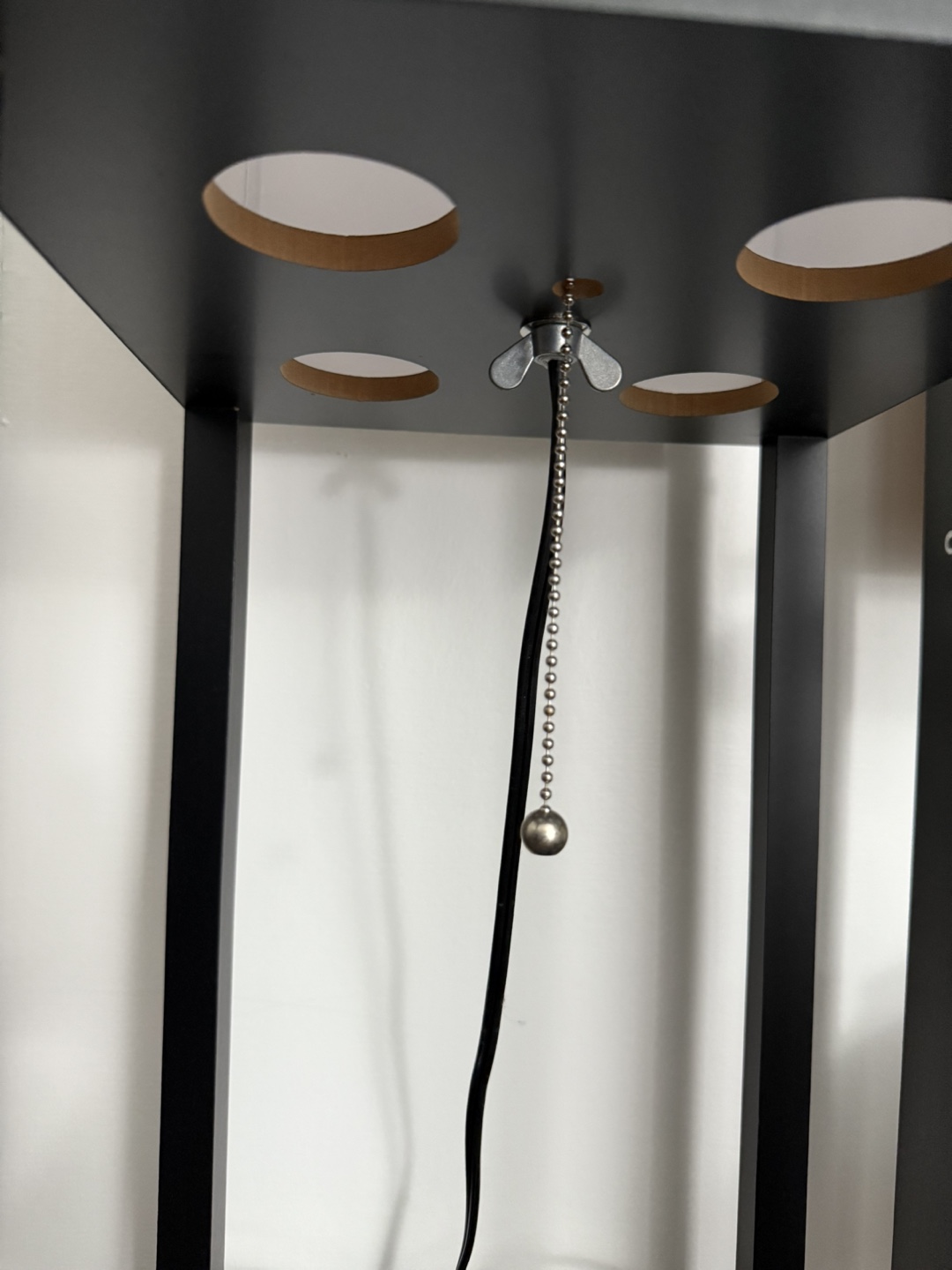 Black Shelf Floor Lamp - photo 2
