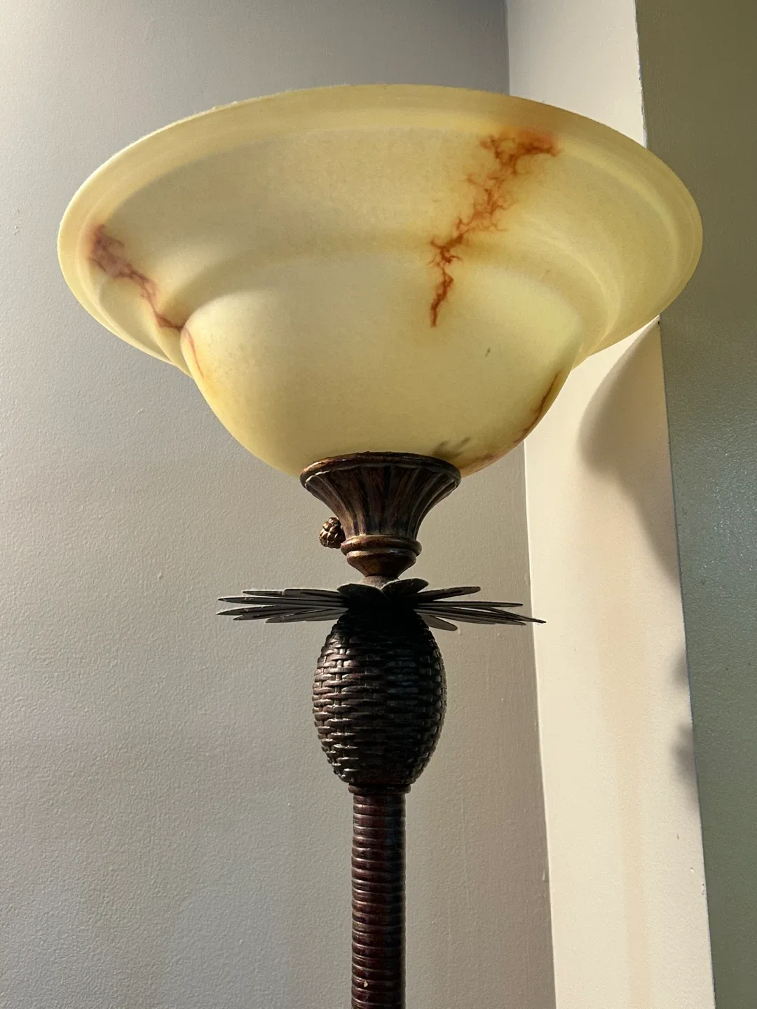 Floor Lamp with Marble Shade image indicator(2)
