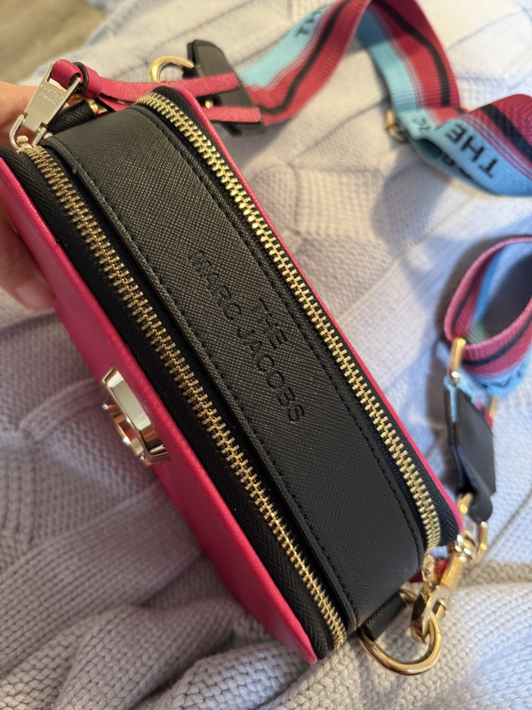 Marc Jacobs Snapshot Pink Crossbody Bag - photo 3