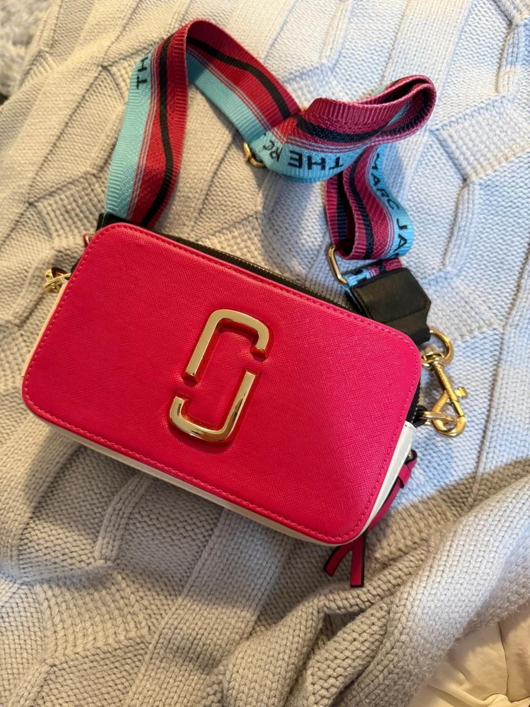 Marc Jacobs Snapshot Pink Crossbody Bag thumbnail