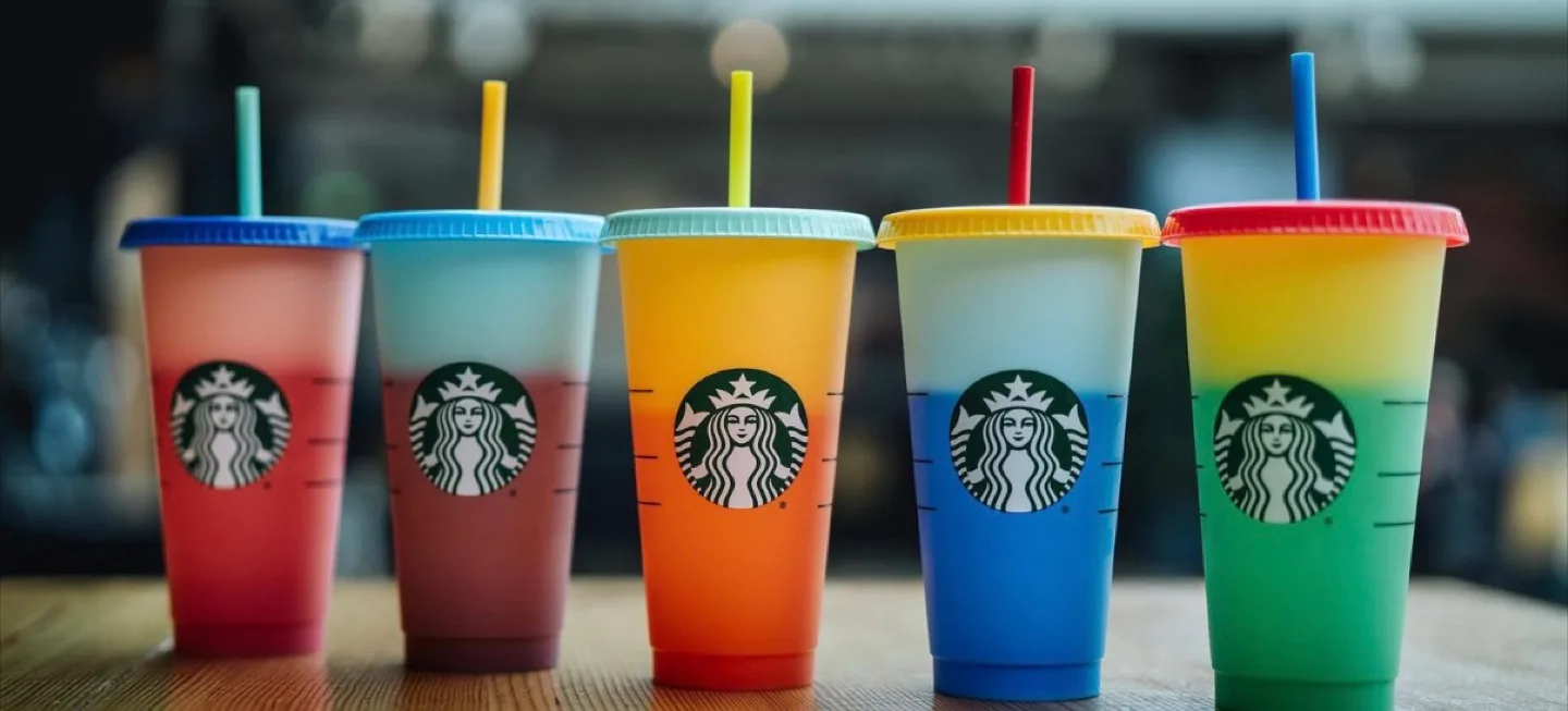 Starbucks Color-Changing Reusable Cold Cups - New in Box! thumbnail