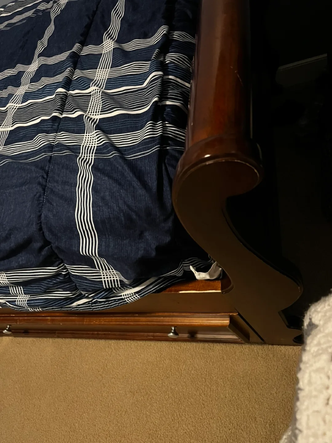 Twin Sleigh Trundle bed image indicator(2)