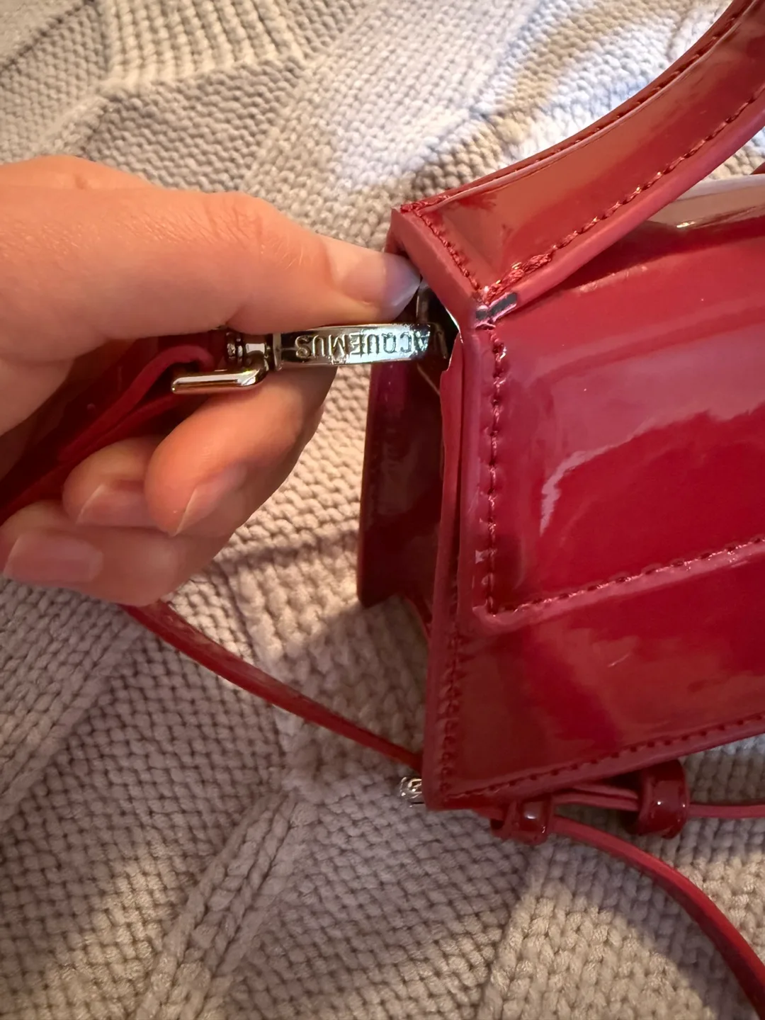 Jacquemus Le Chiquito Red Mini Bag image indicator(3)