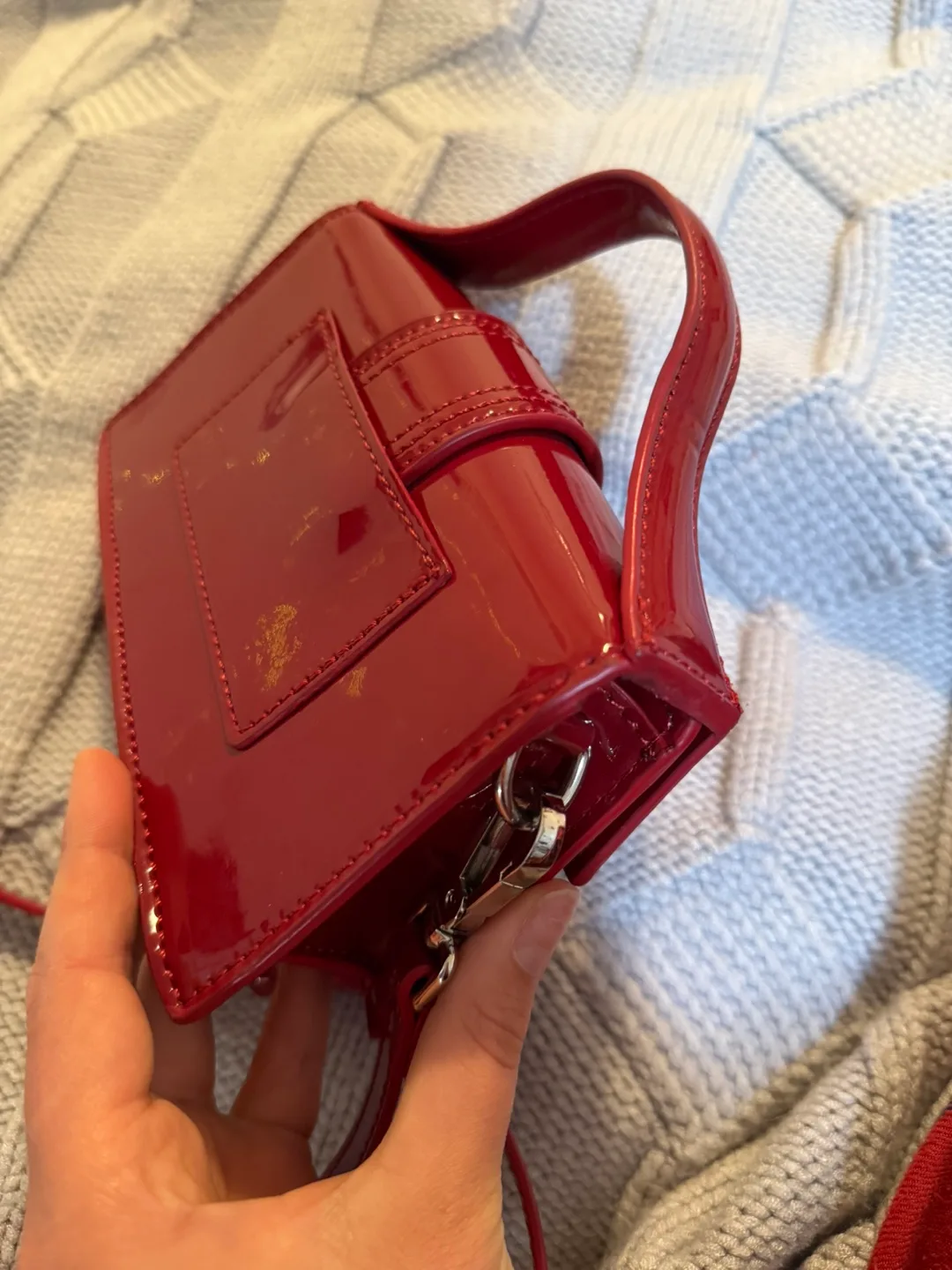 Jacquemus Le Chiquito Red Mini Bag image indicator(7)