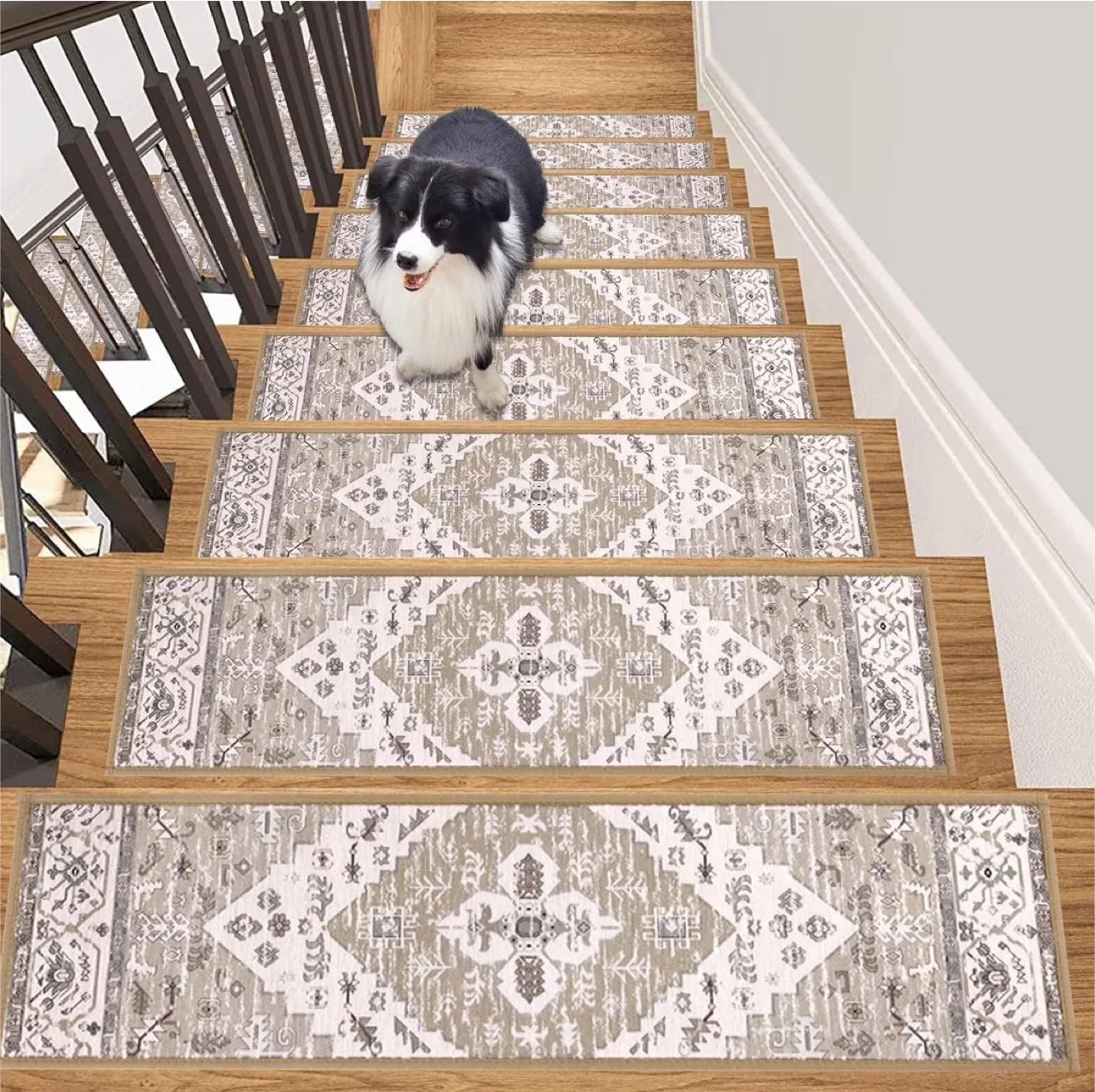 Stair Treads Carpet Non-Slip 30"x8" (15 Pack) thumbnail