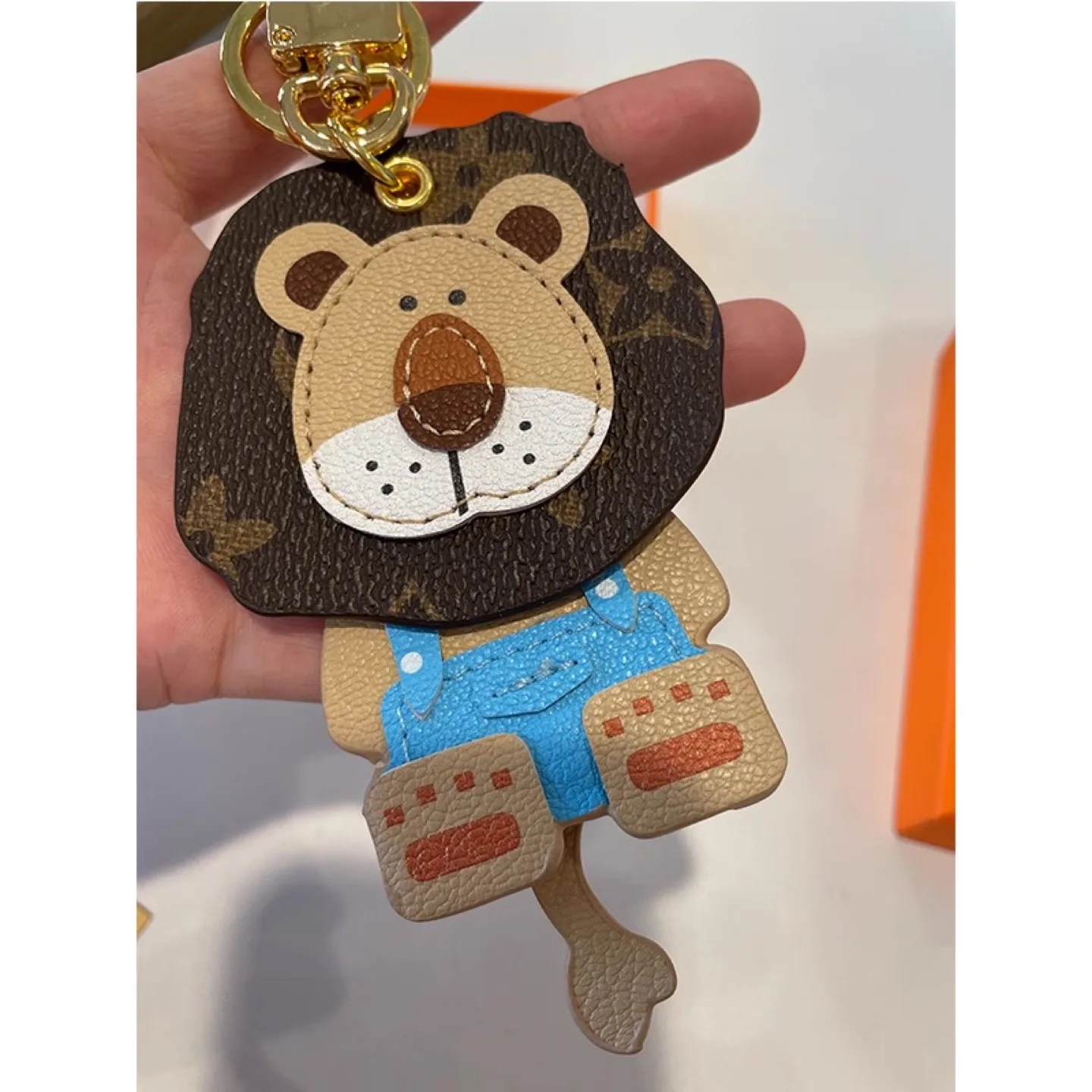 Lion Bag Charm Key Holder thumbnail