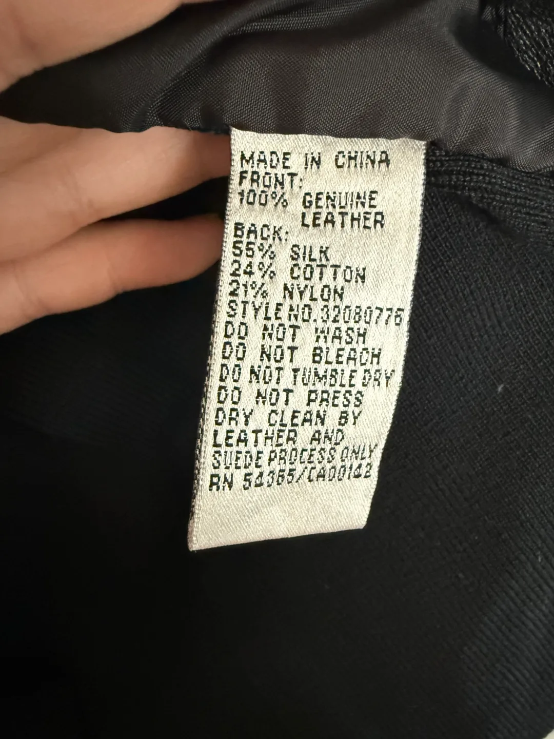 Vintage Nygard leather vest image indicator(4)