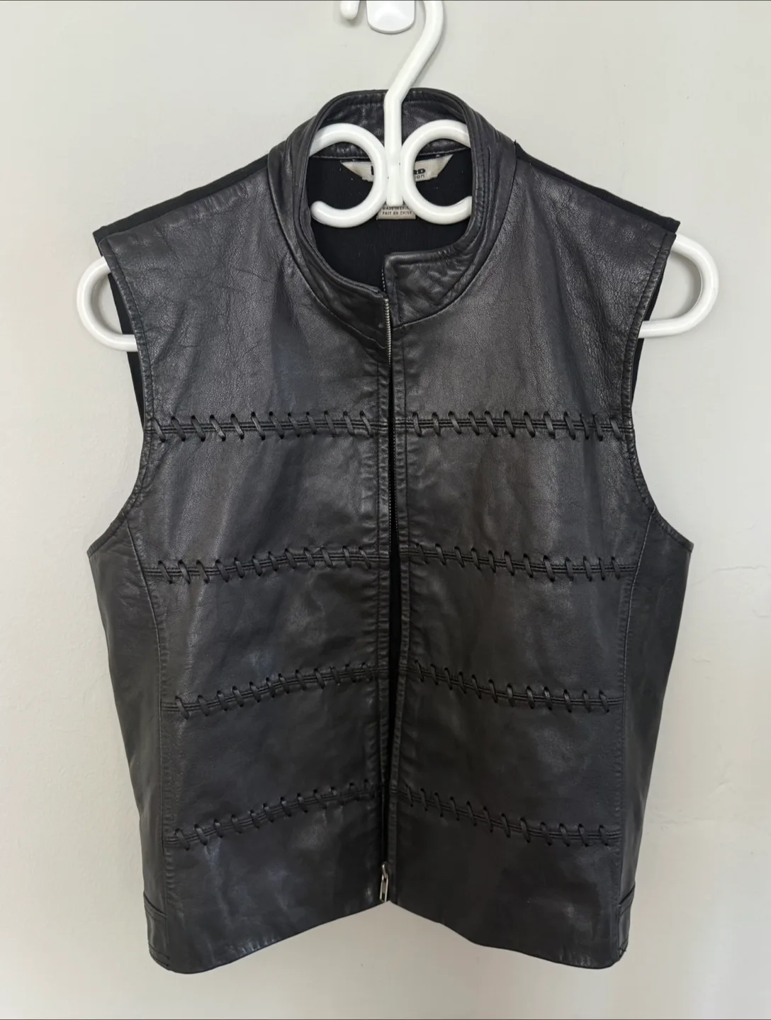 Vintage Nygard leather vest thumbnail