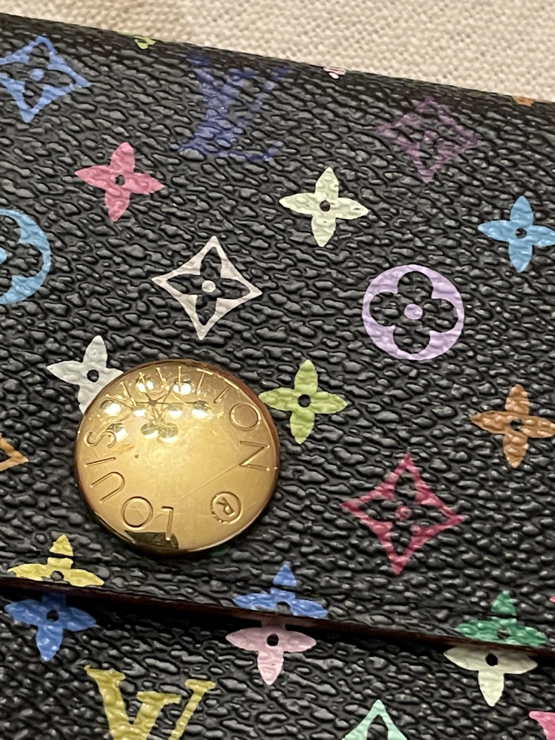 Louis Vuitton Murakami Monogram Wallet with box and dust bag - photo 3