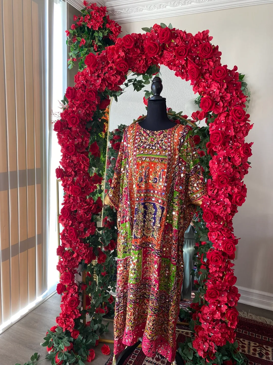 Sarepul_collection Embellished Kaftan Dress thumbnail