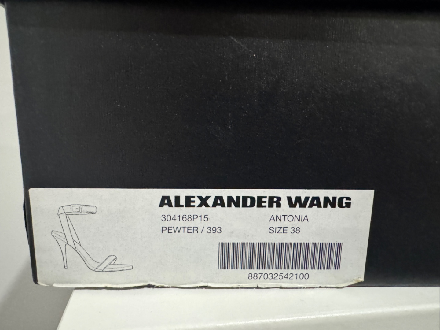Alexander Wang Antonia Heels - Size 38 - photo 4